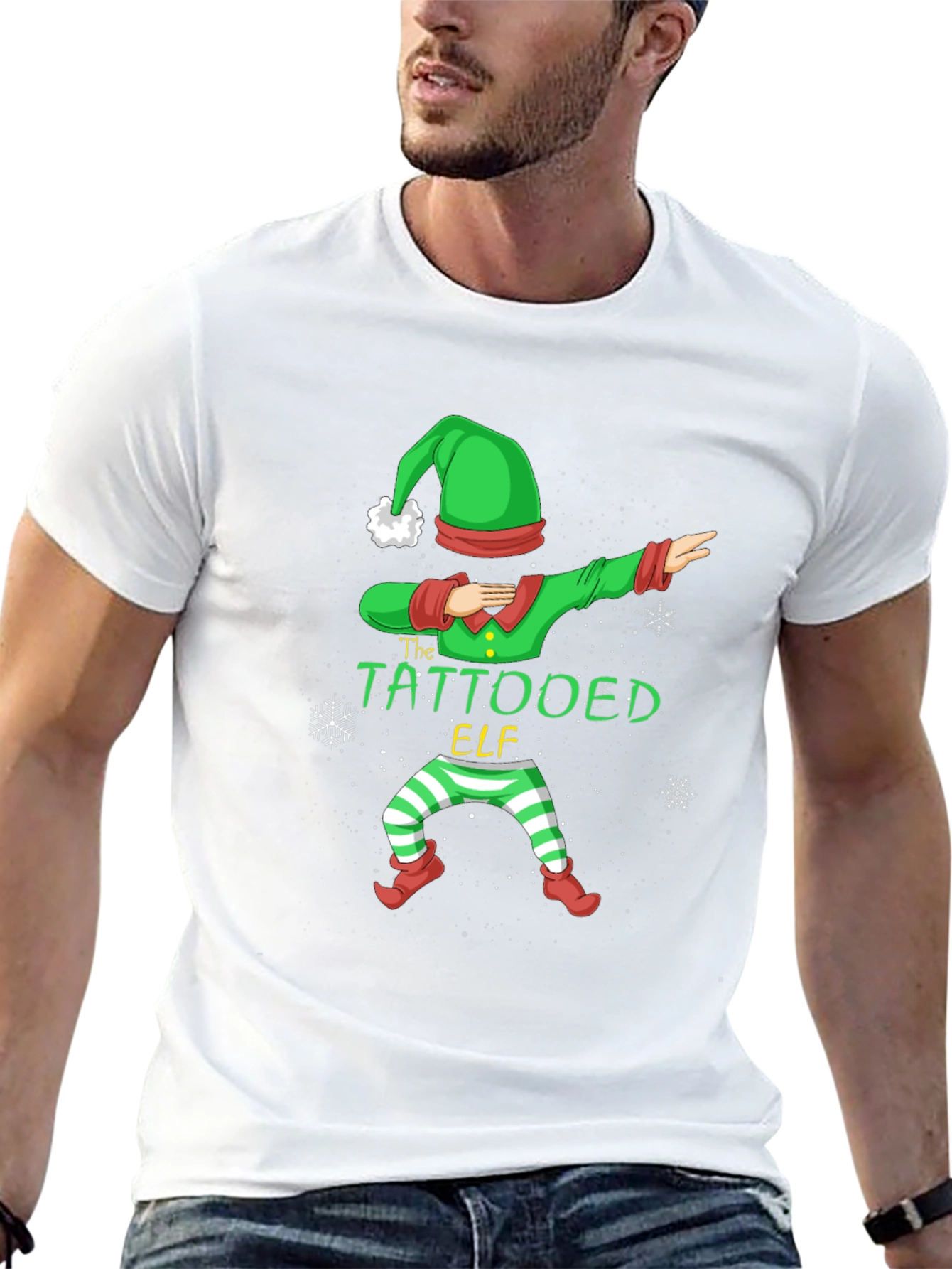 The Tattooed Elf Christmas Shirt