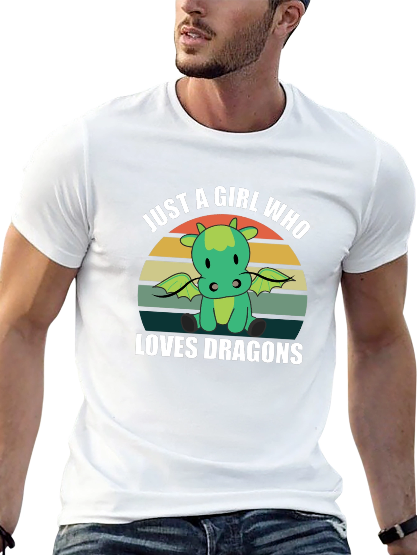 Just A Girl Who Loves Dragons T-Shirt