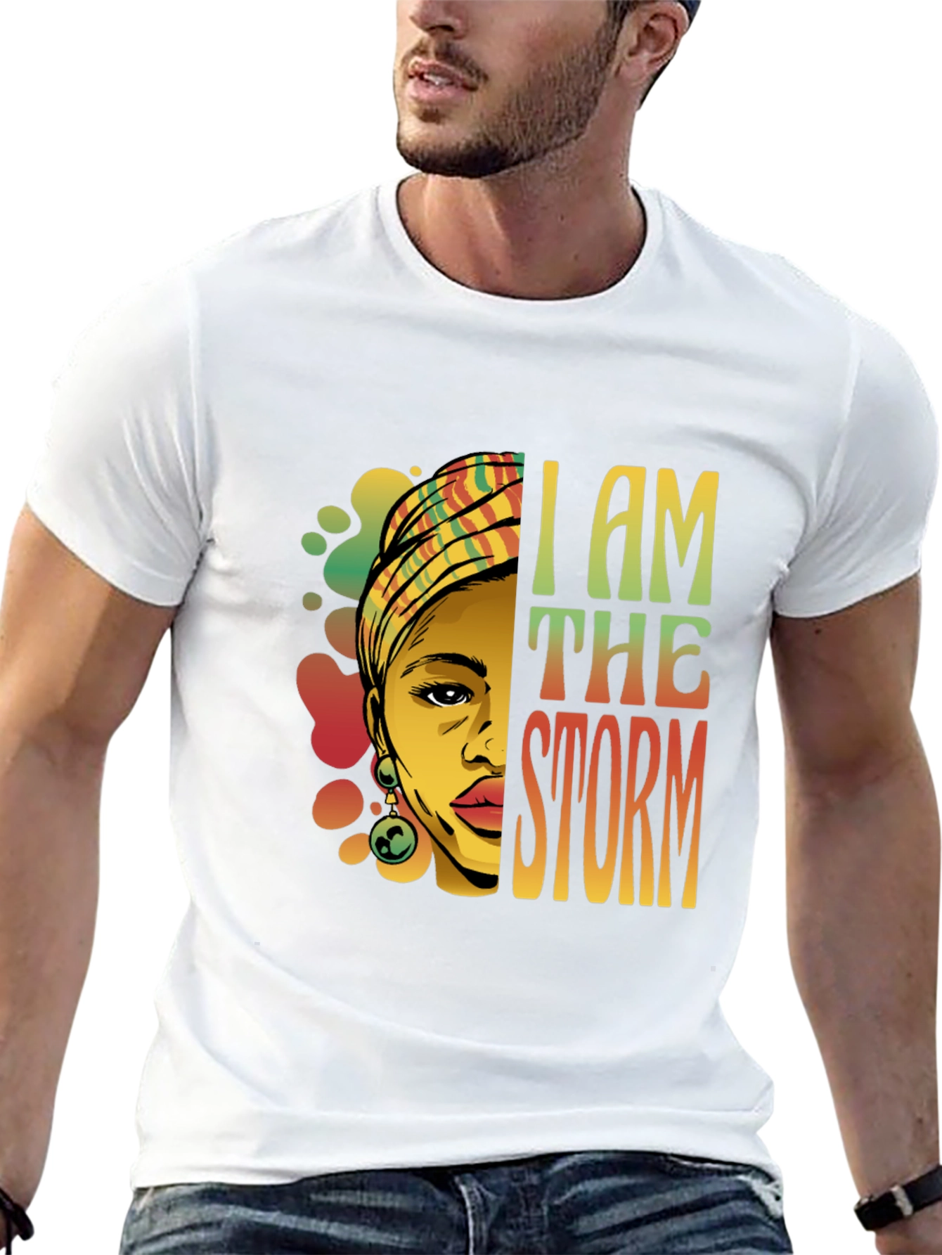 I Am The Storm Black T-Shirt