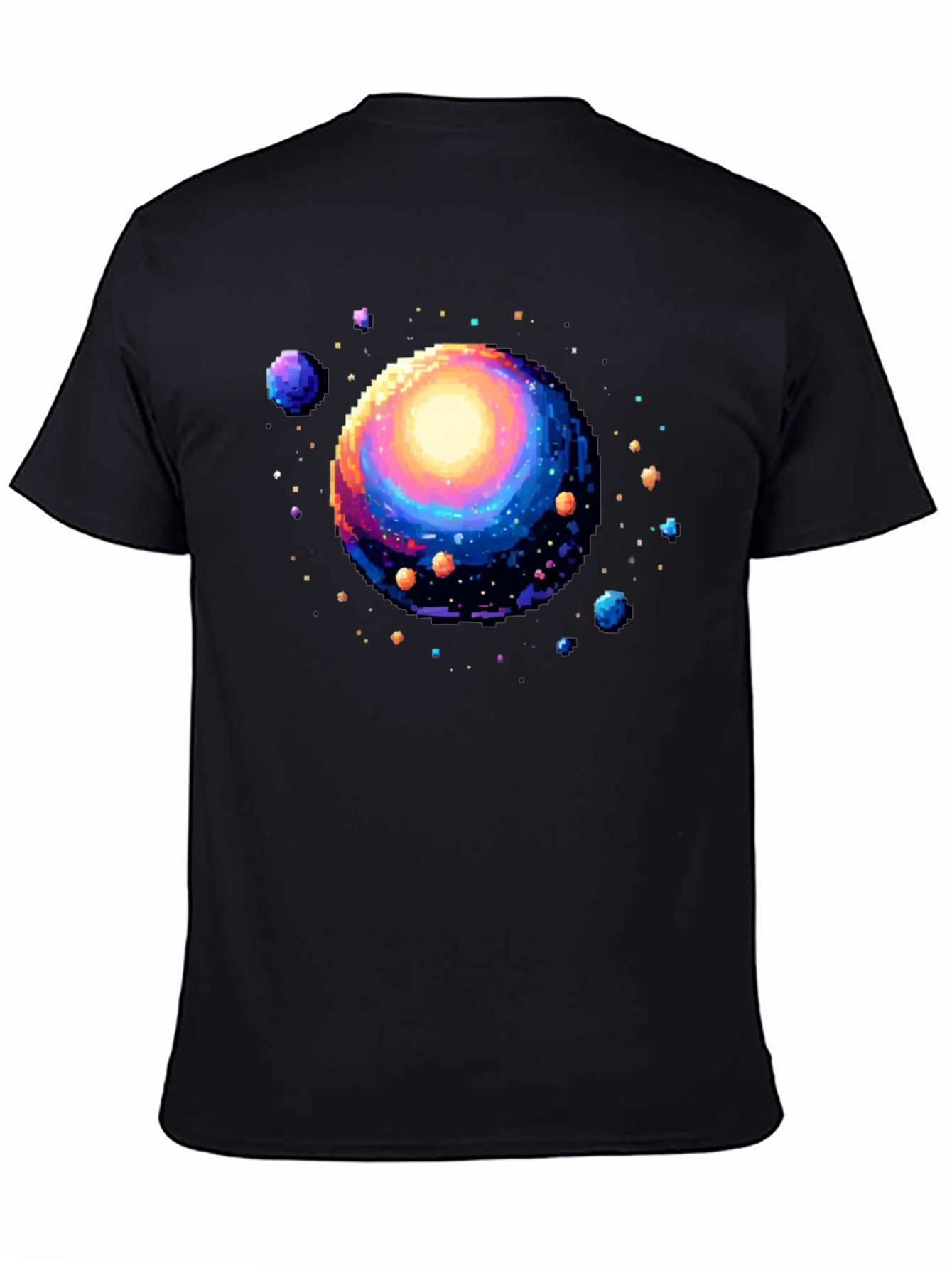 Pixel Universe Black T-Shirt