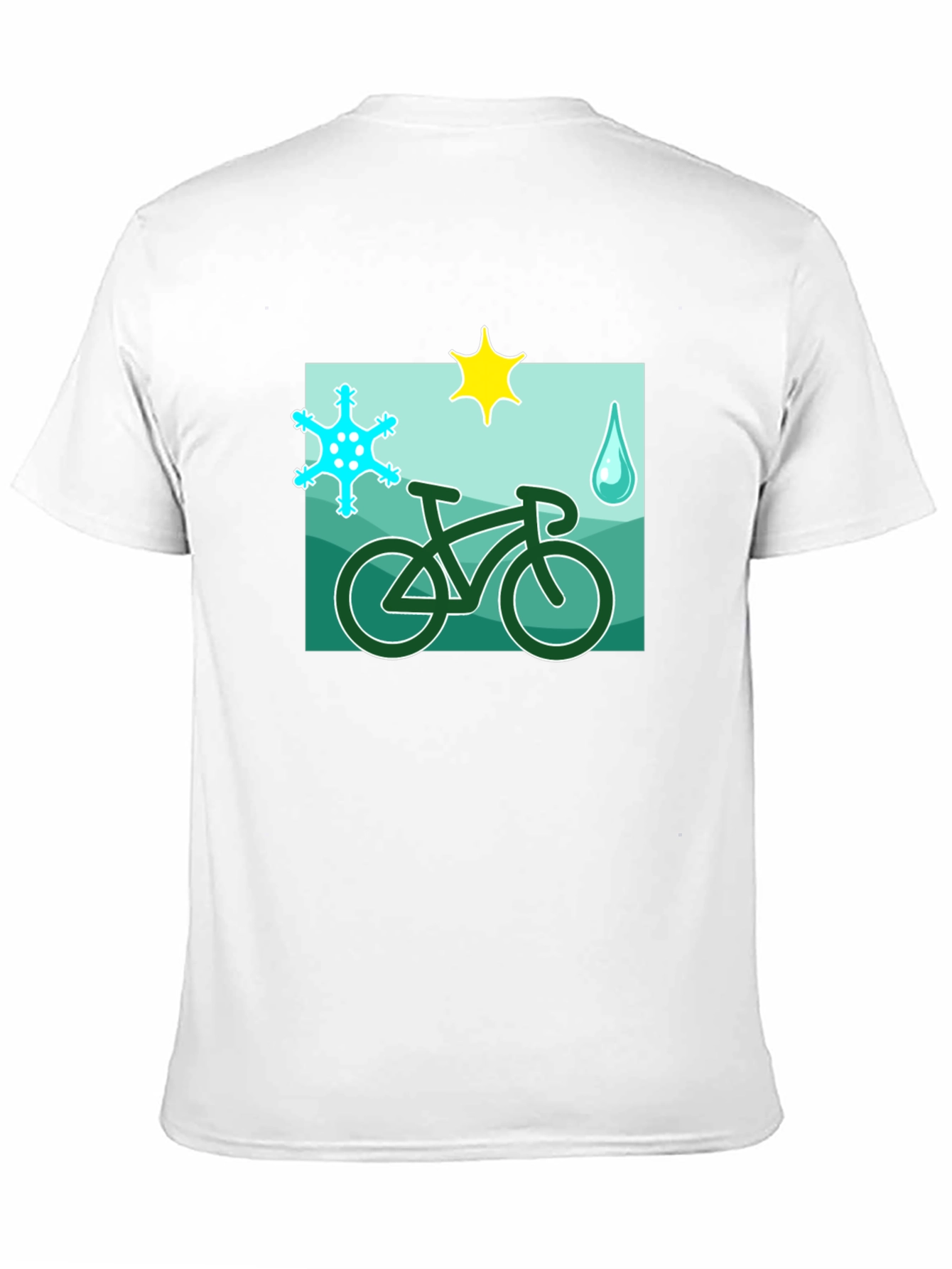 Weather Cycling T-Shirt - Ride in Any Condition!