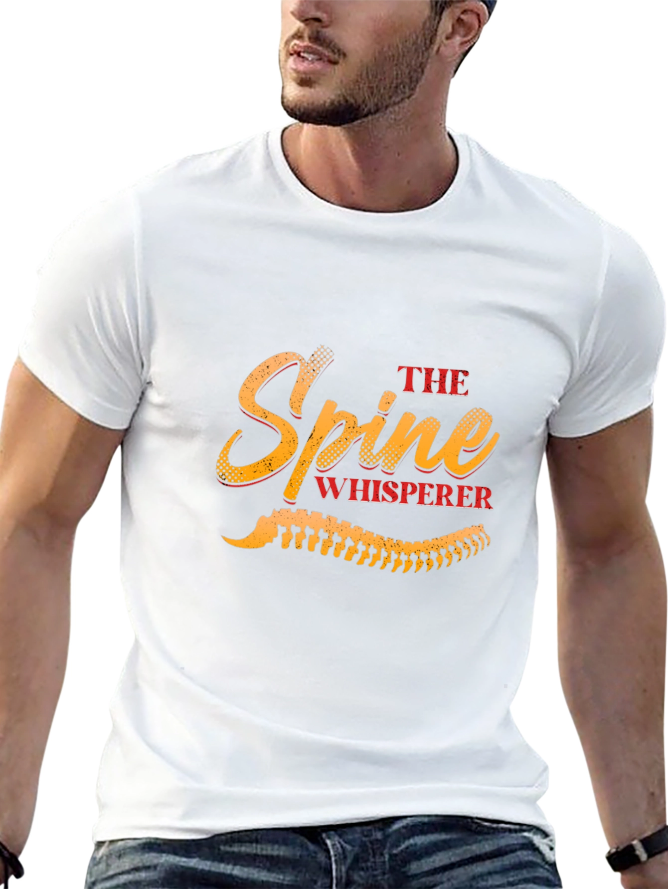 The Spine Whisperer T-Shirt - Black