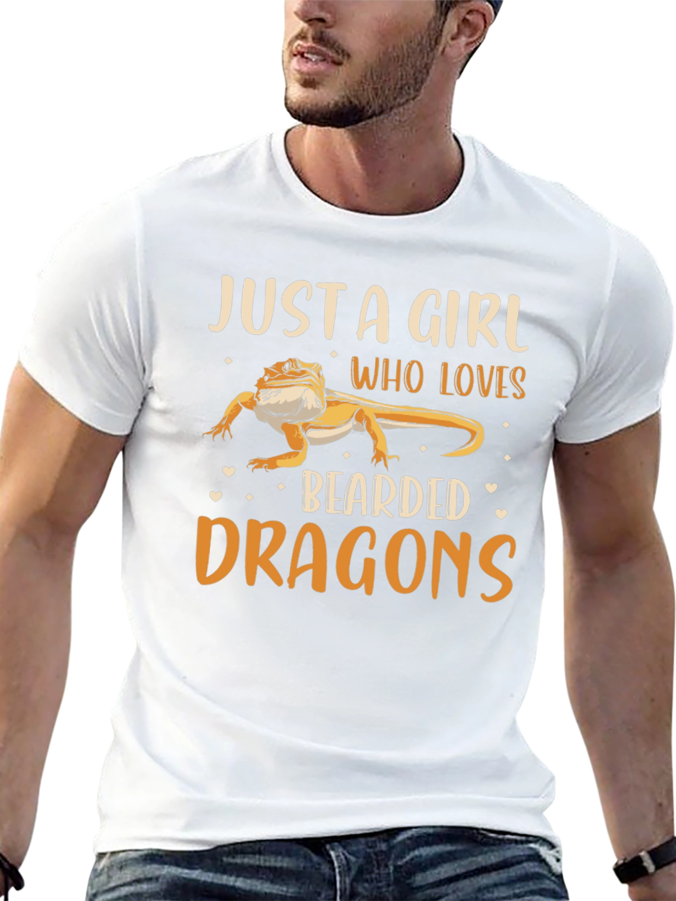 Bearded Dragon Lover Graphic T-Shirt