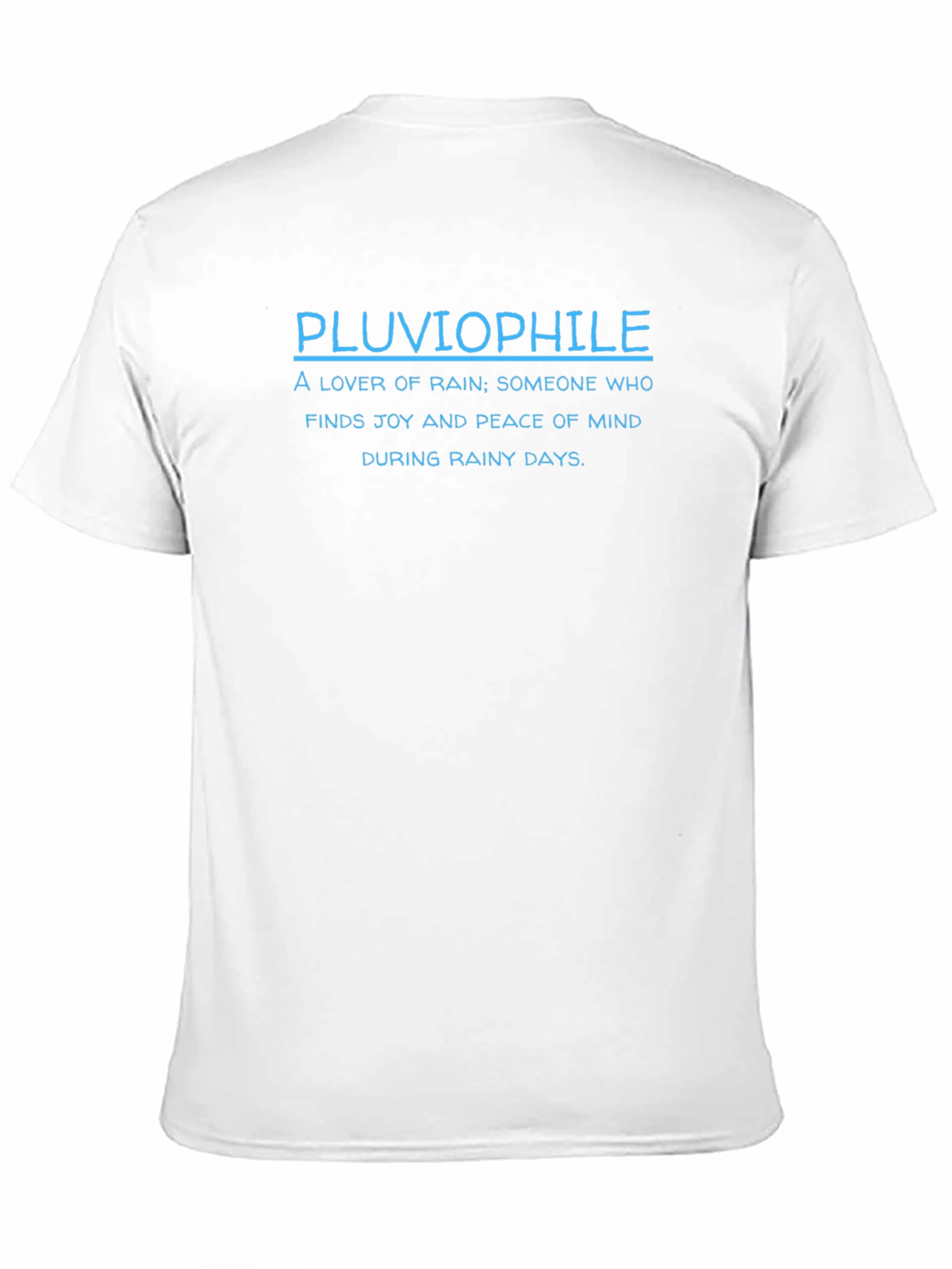 Pluviophile T-Shirt - Rain Lover Tee