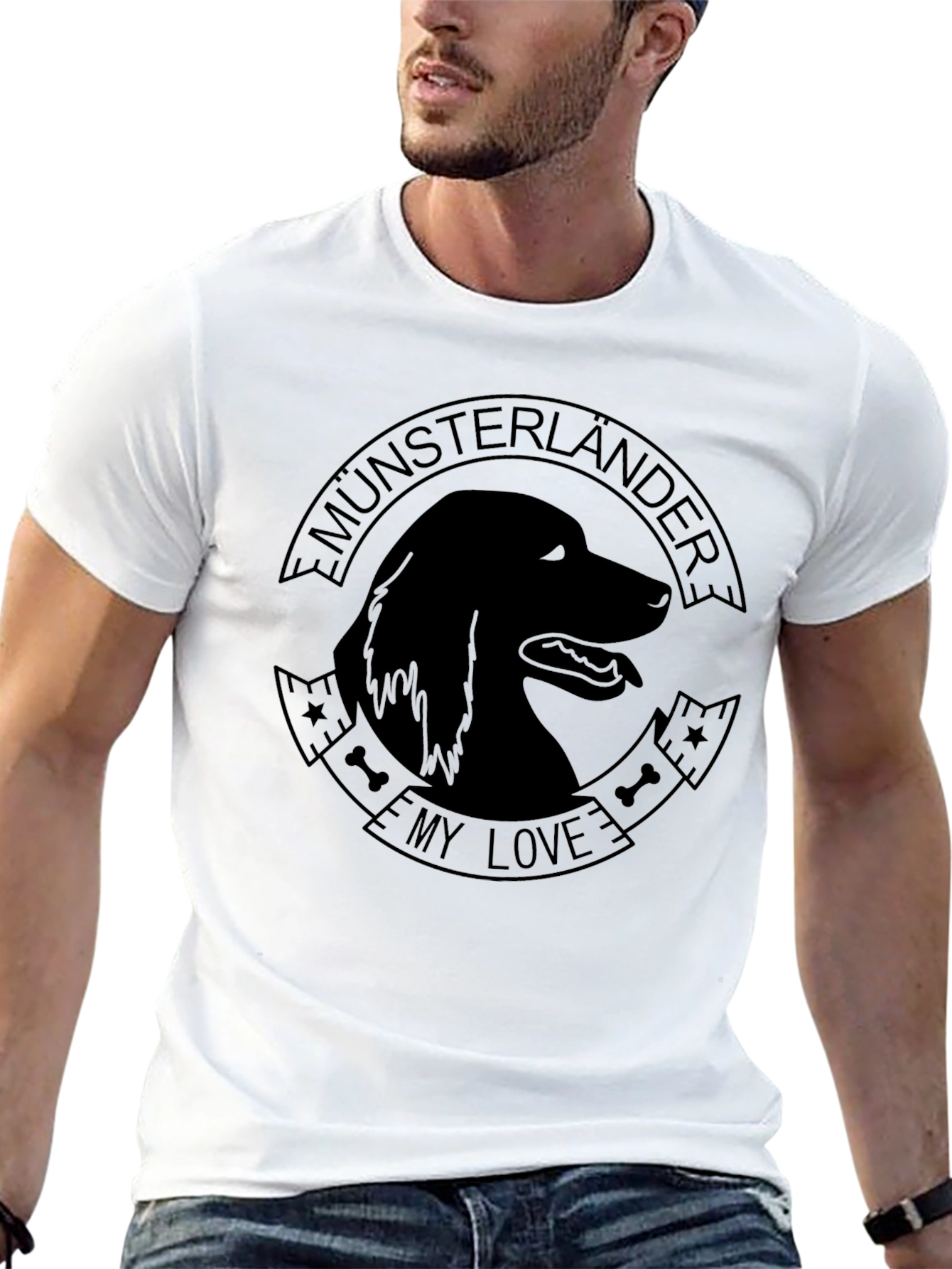 Munsterlander My Love Dog Breed T-Shirt