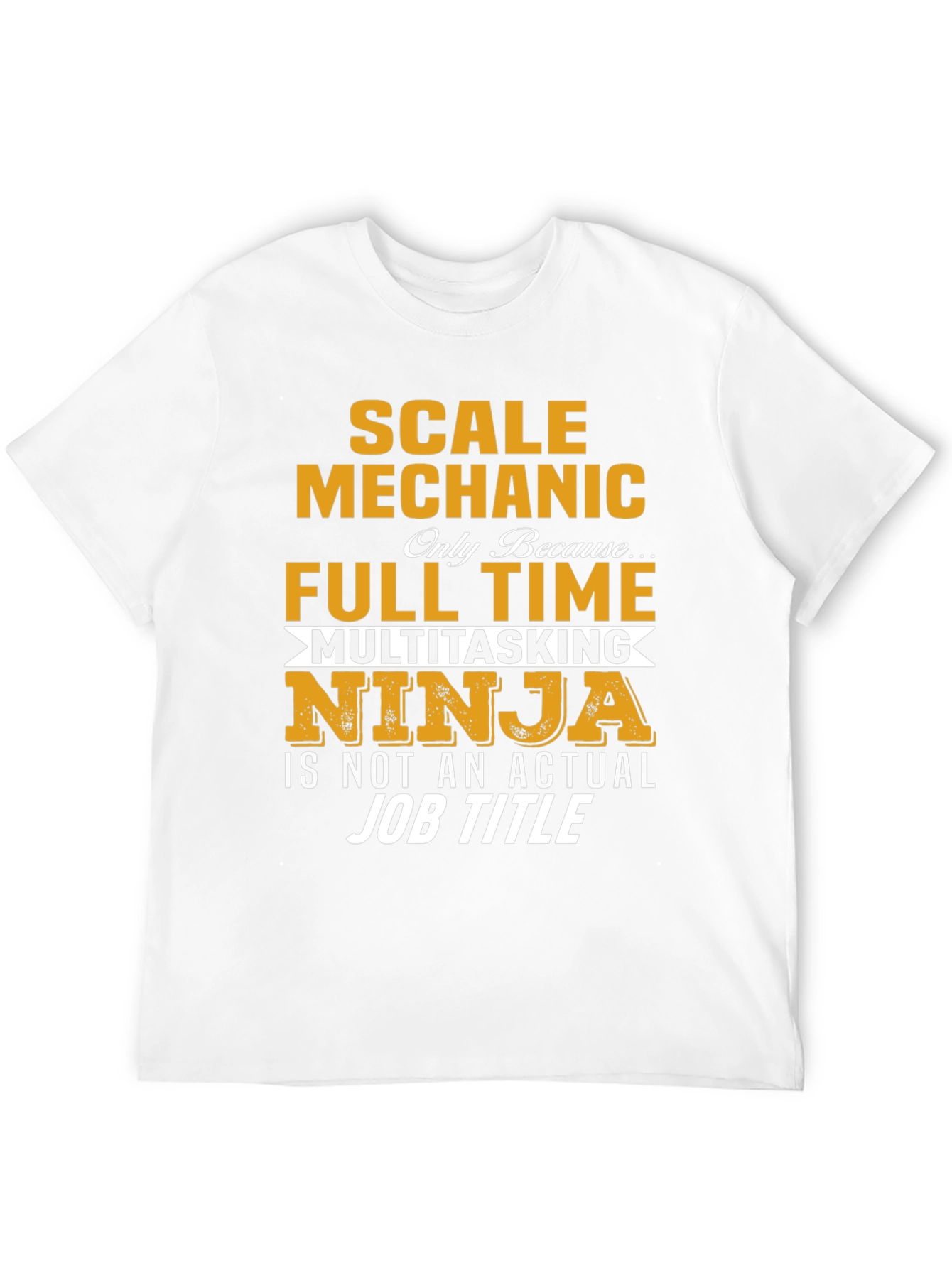 Scale Mechanic Multitasking Ninja T-Shirt