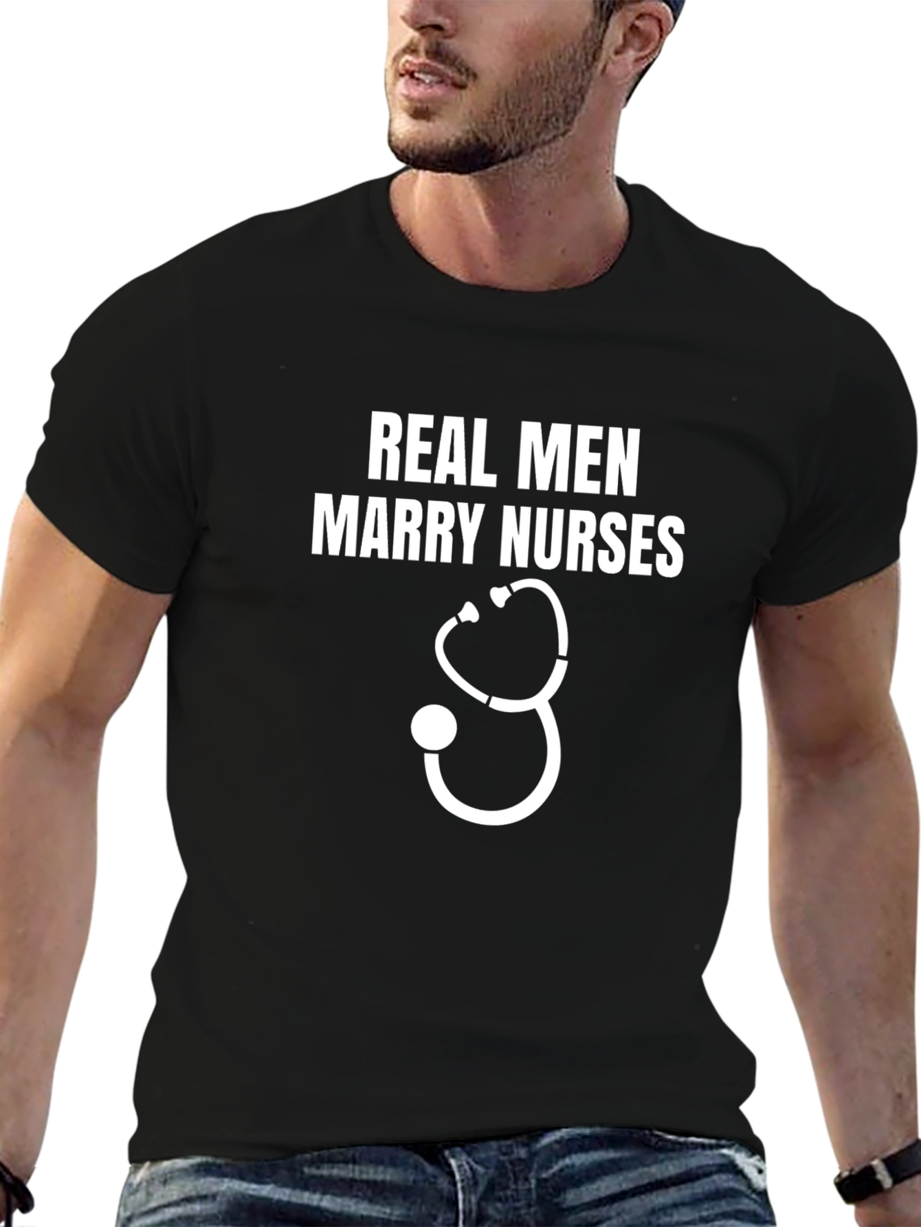 Real Men Marry Nurses Graphic Tee