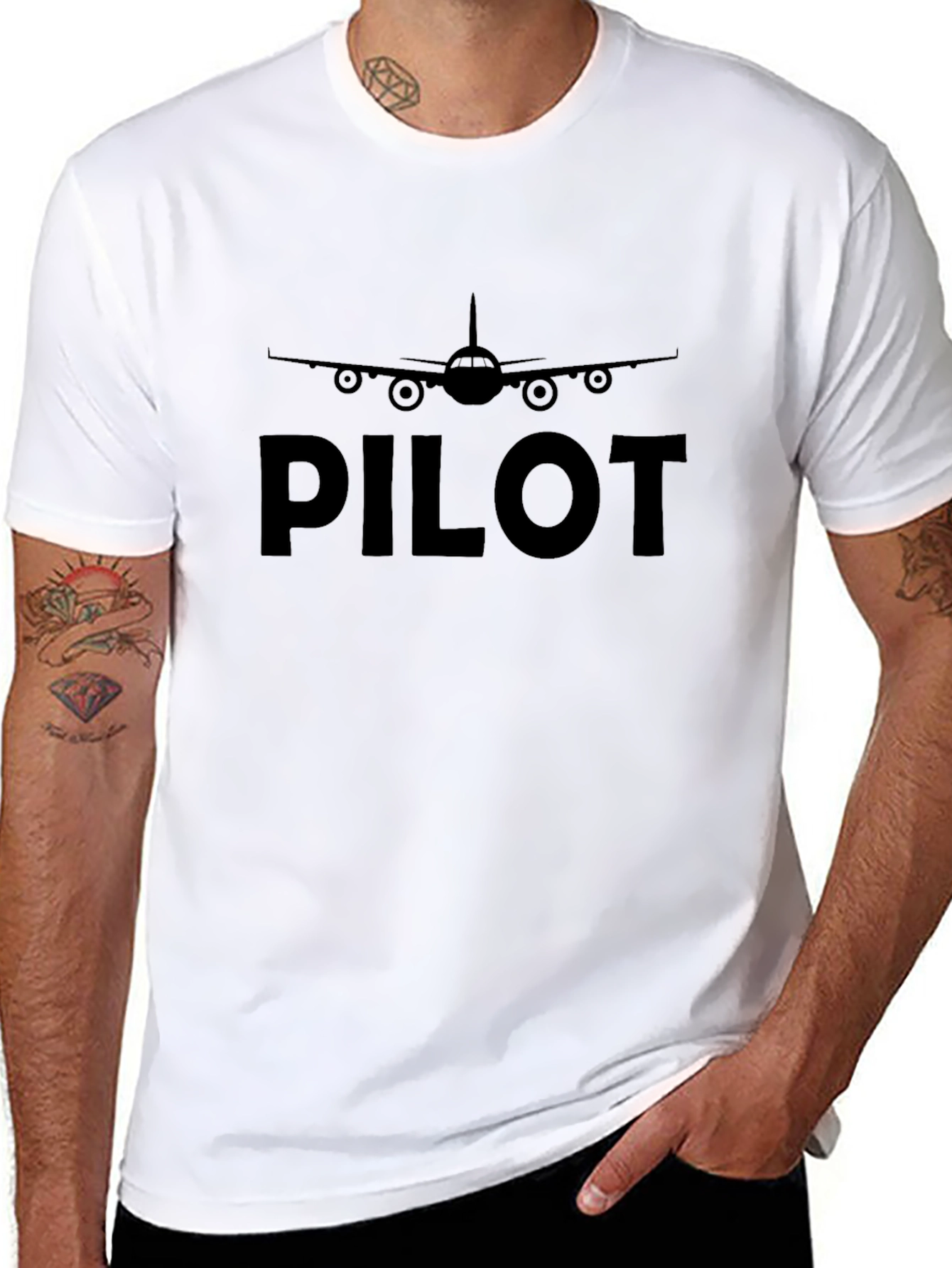 Pilot Plane T-Shirt - Aviation Enthusiast Tee