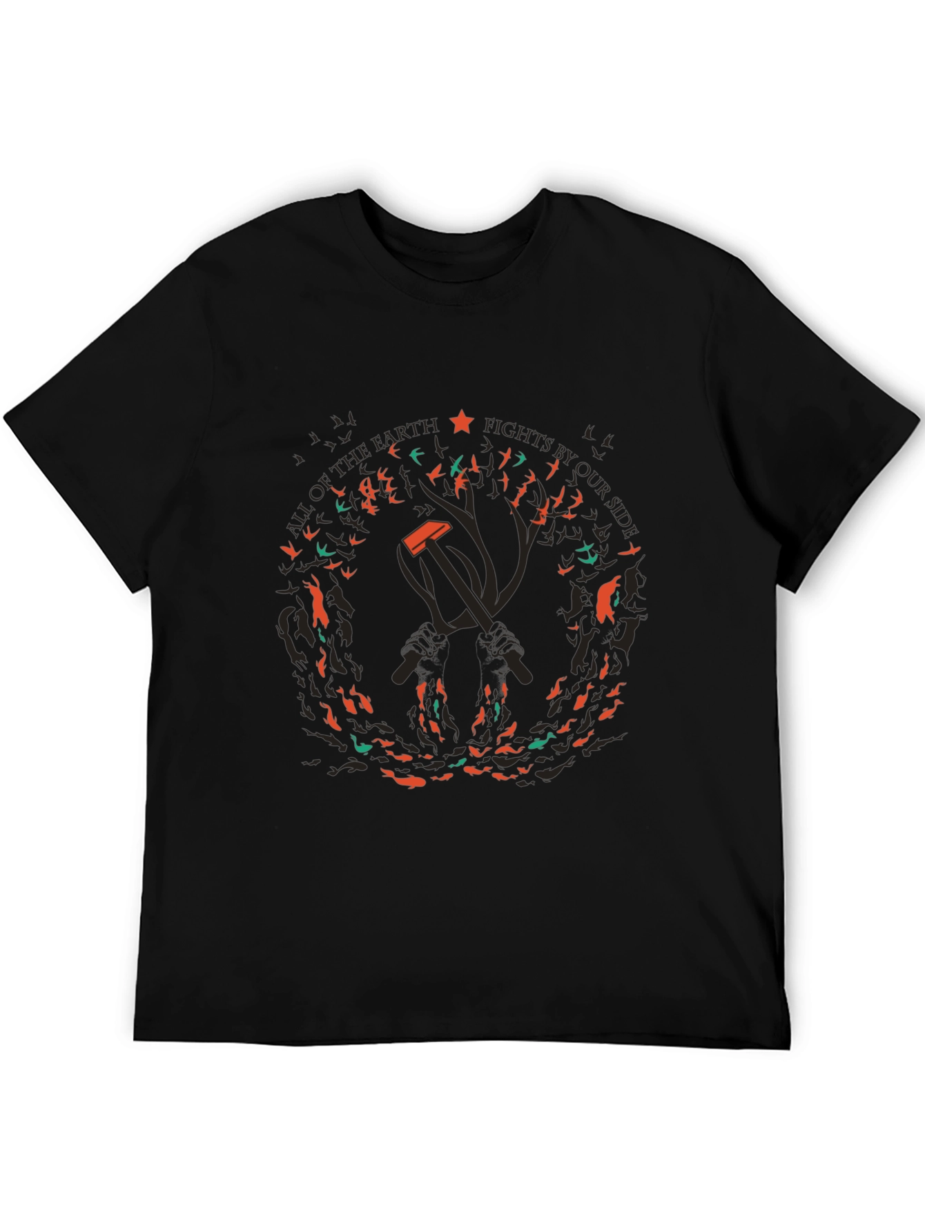 Political Graphic T-Shirt - Hammer & Sickle