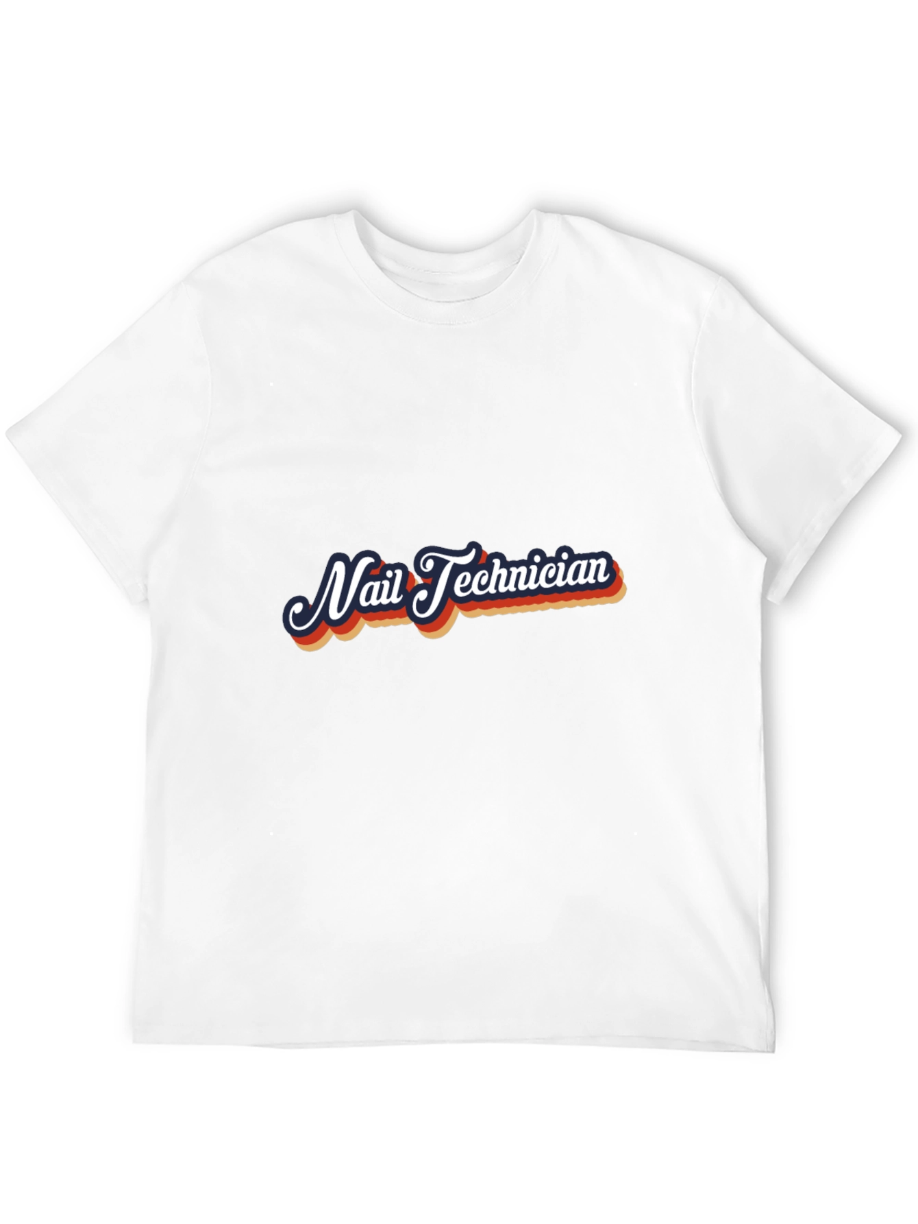 Nail Technician Retro T-Shirt