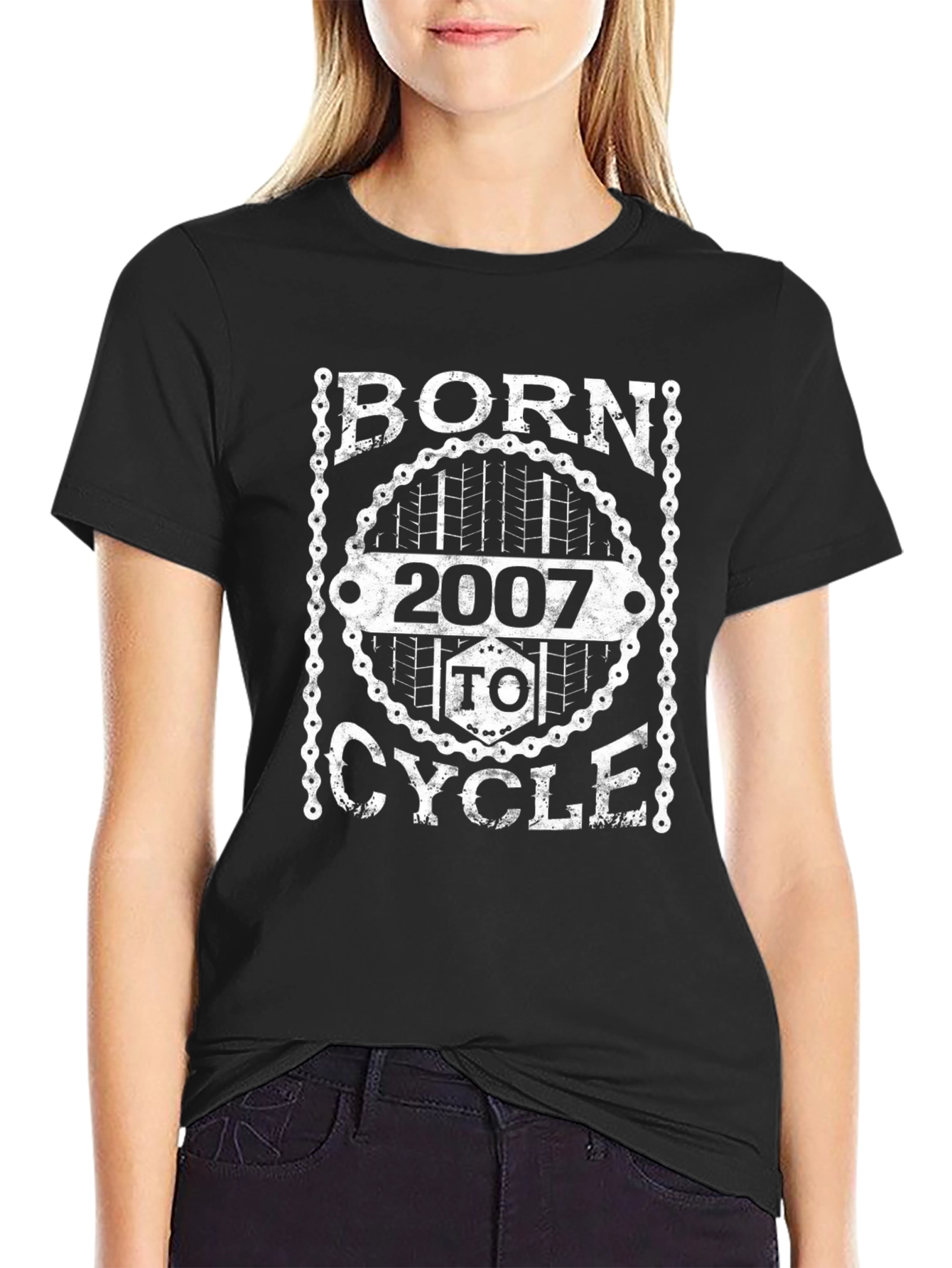 Born to Cycle 2007 T-Shirt