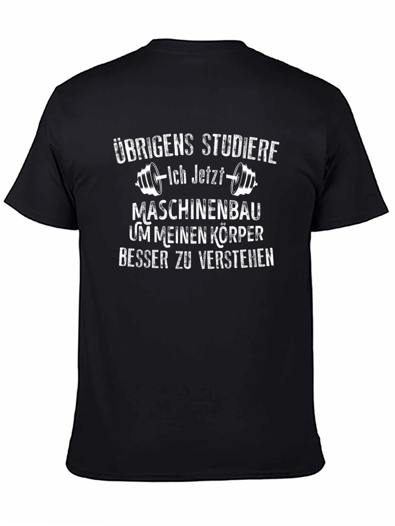 Gym Humor T-Shirt - Study Machine Construction