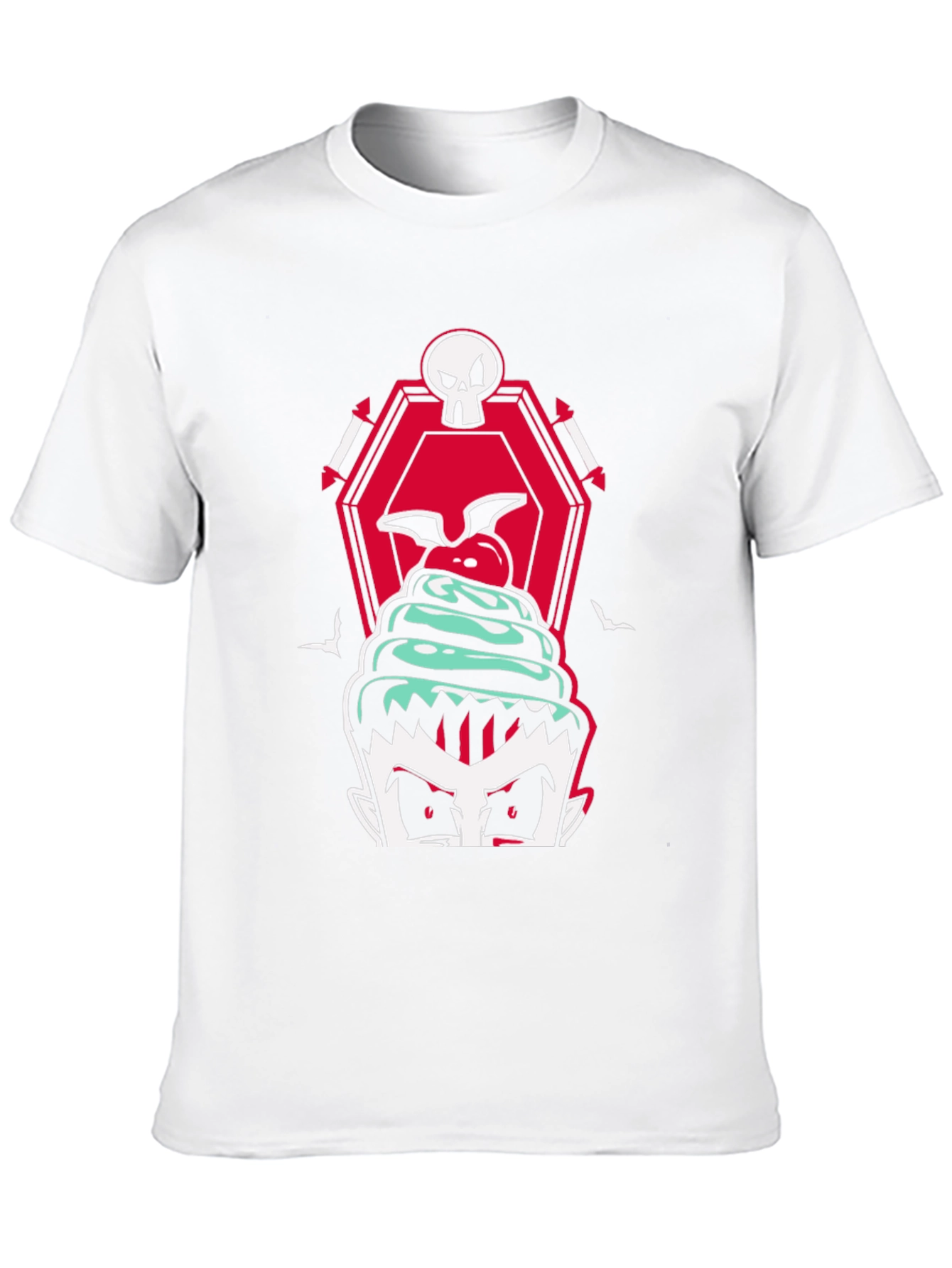 Vampire Cupcake T-Shirt - Spooky Treat!