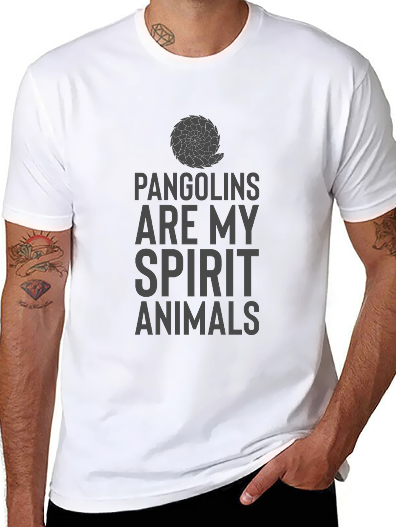 Pangolins Are My Spirit Animals T-Shirt