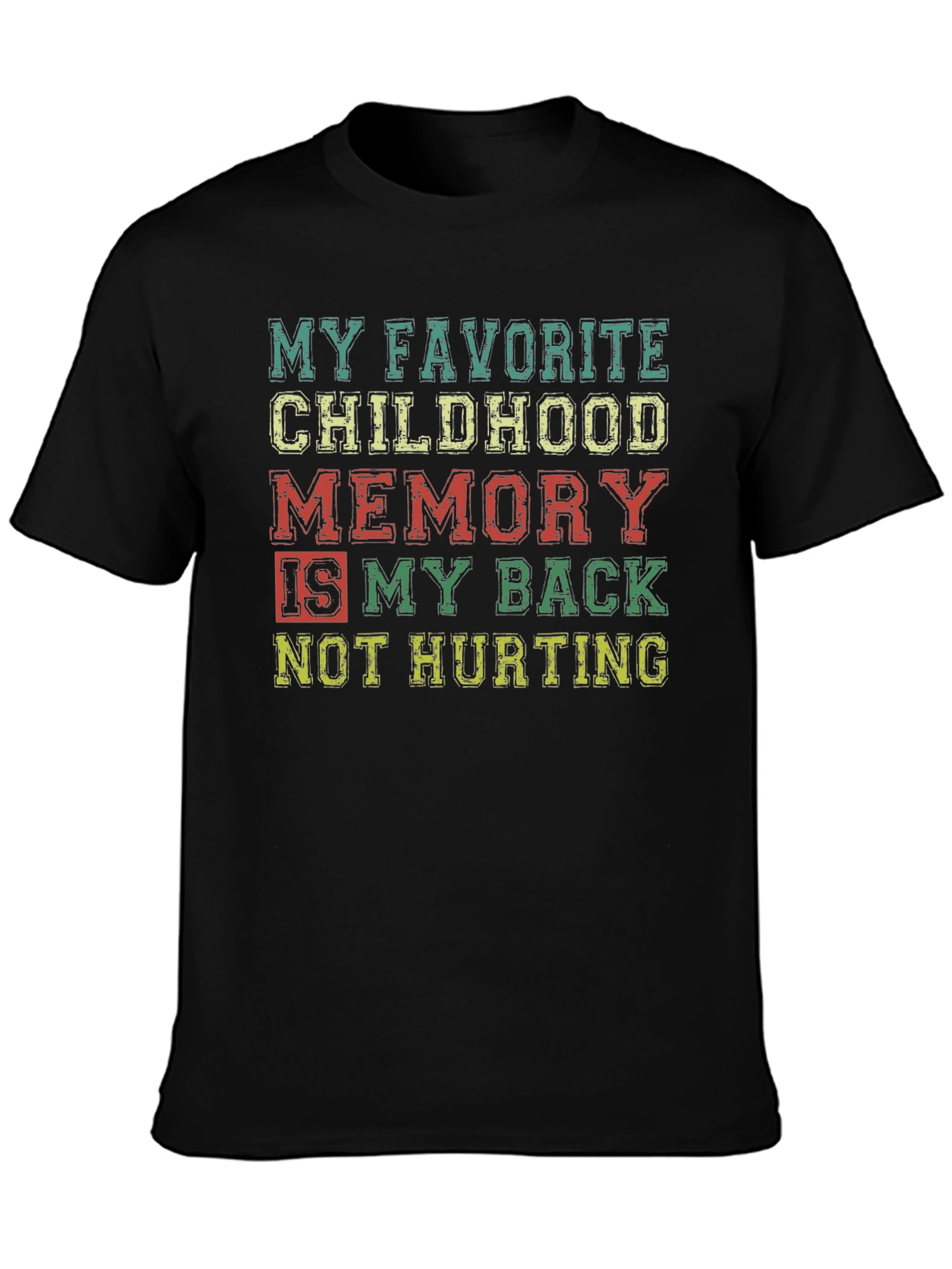 Funny Back Pain T-Shirt