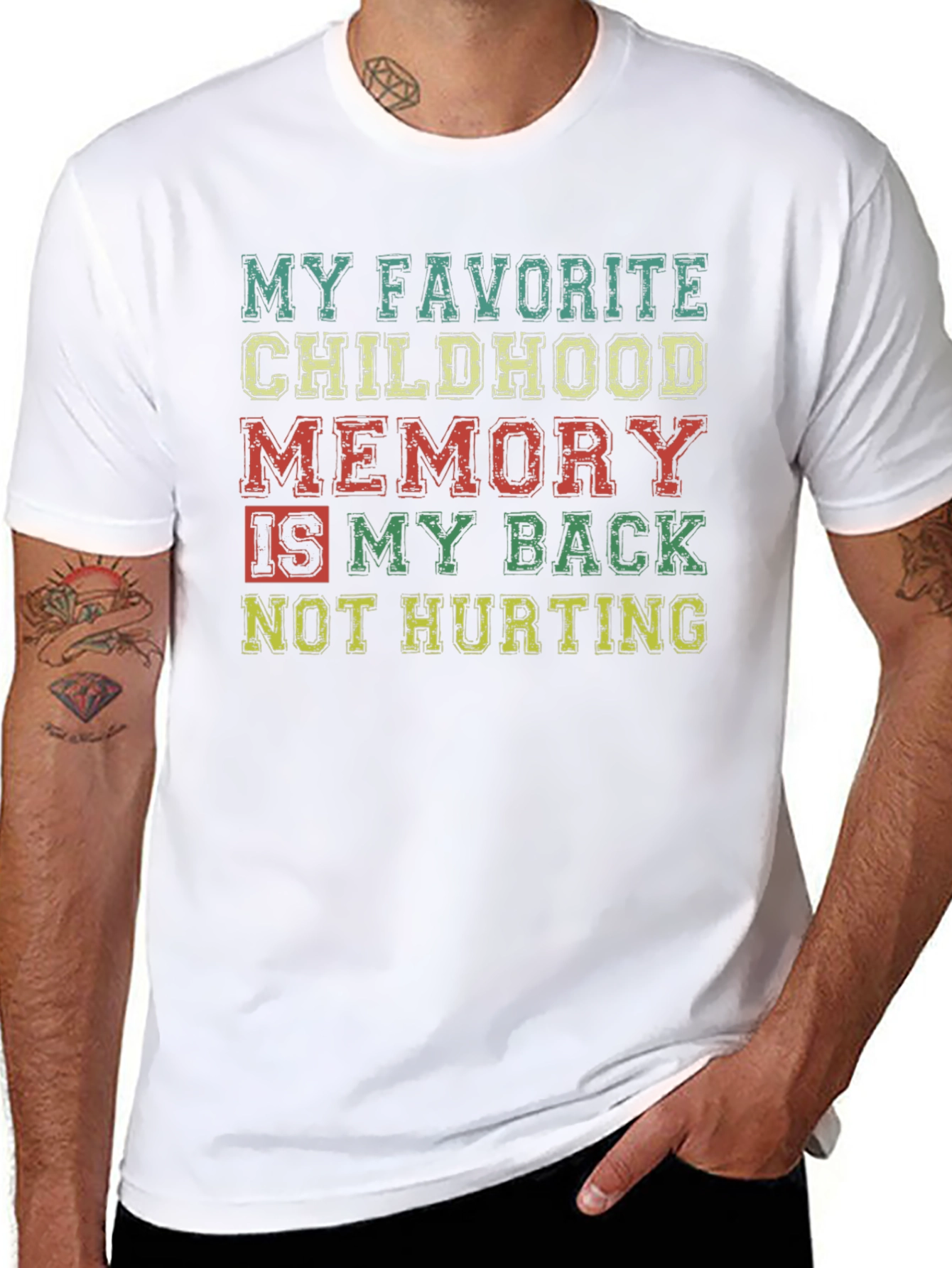 Funny Back Pain T-Shirt