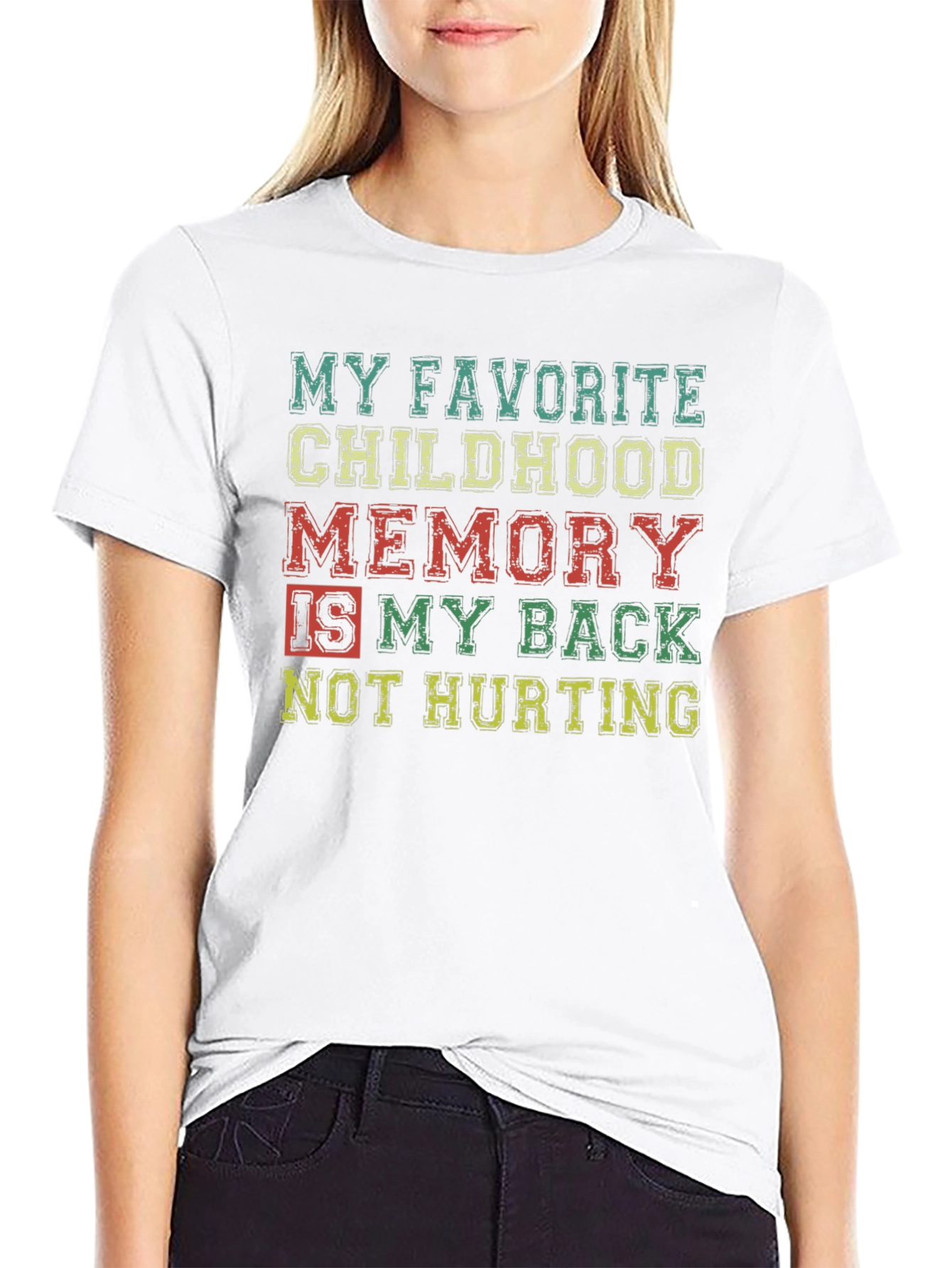 Funny Back Pain T-Shirt