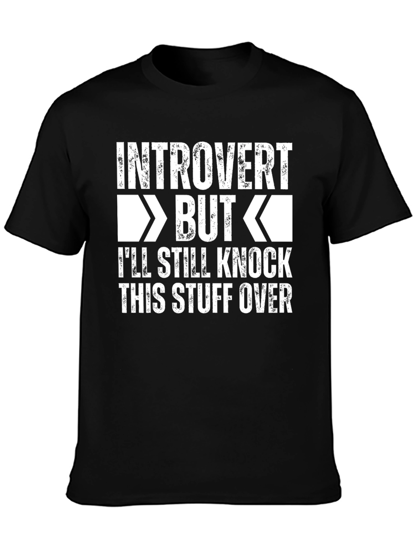 Introvert But Graphic T-Shirt - Humorous Novelty Tee