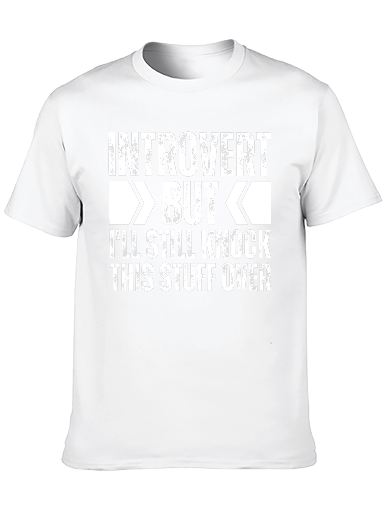 Introvert But Graphic T-Shirt - Humorous Novelty Tee