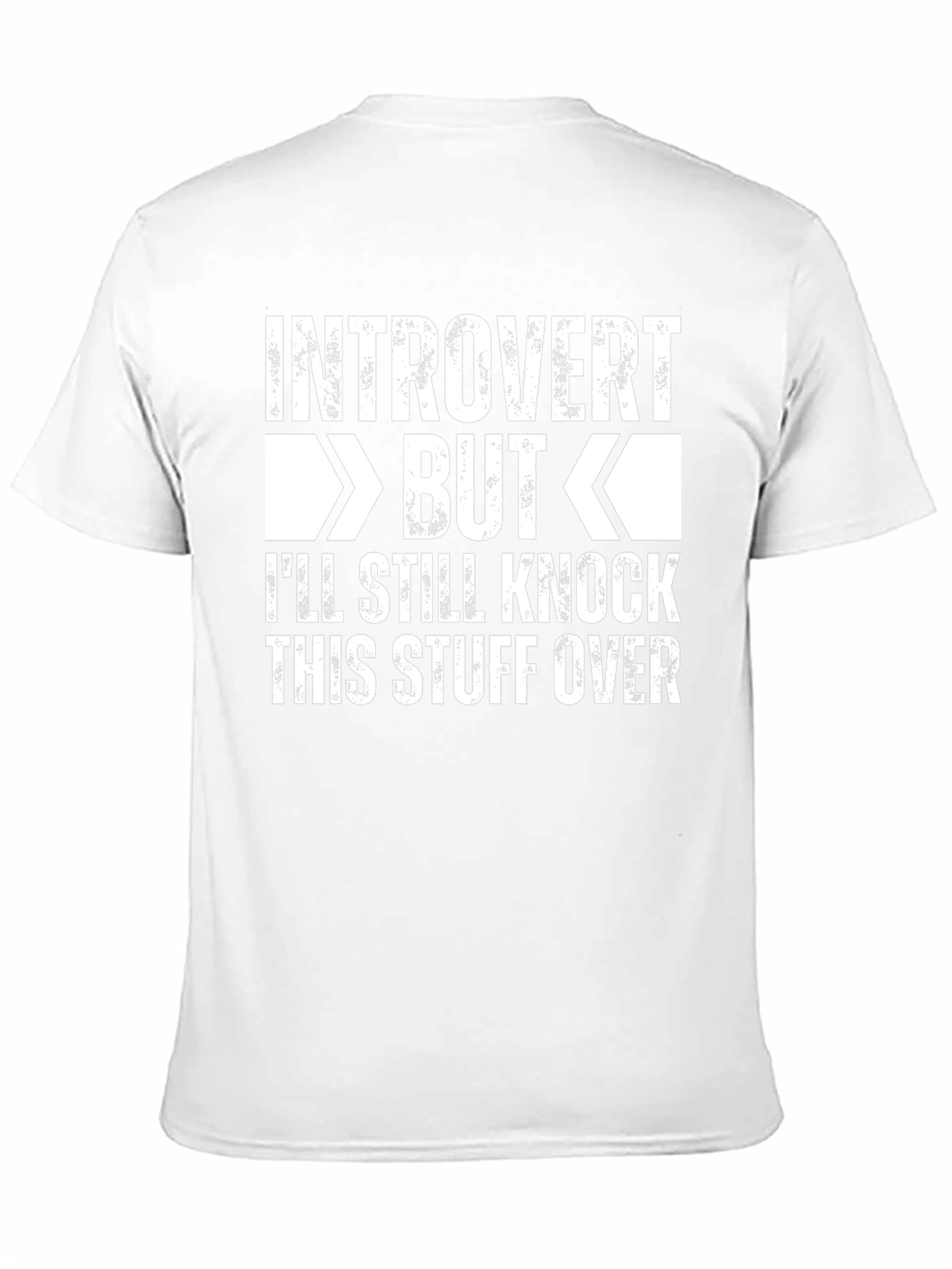 Introvert But Graphic T-Shirt - Humorous Novelty Tee