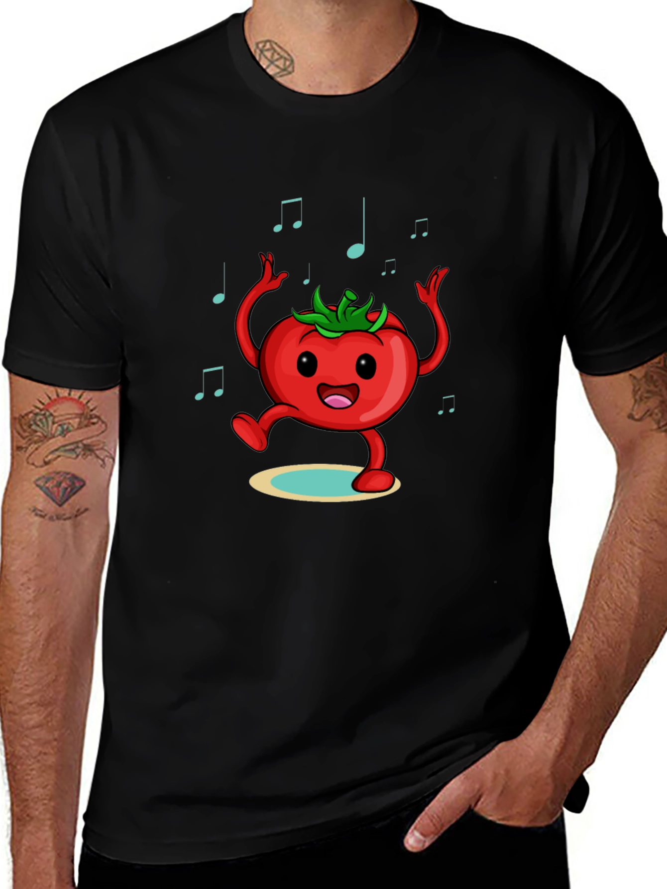Dancing Tomato Graphic Tee