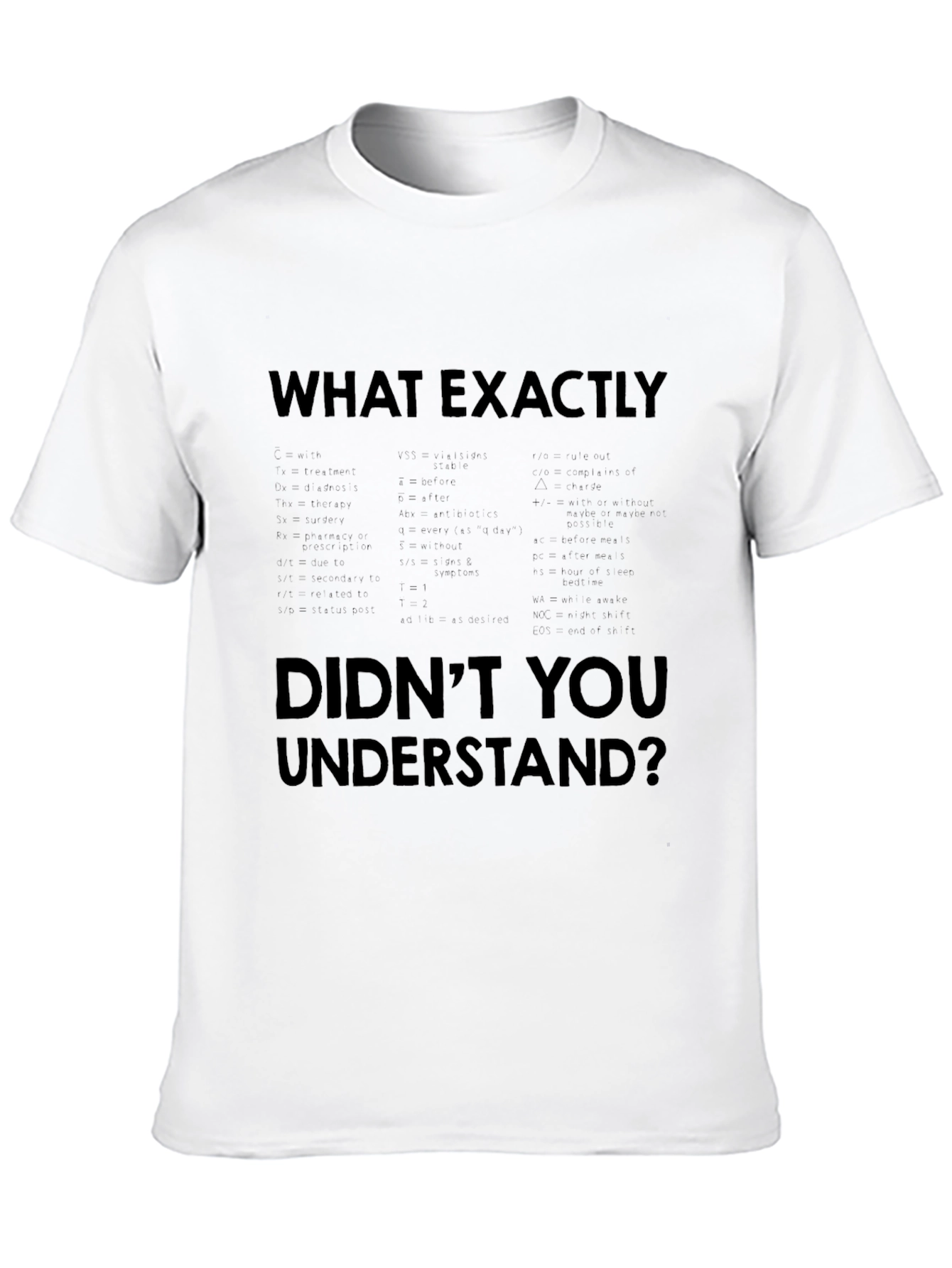 Funny Sarcastic Question T-Shirt