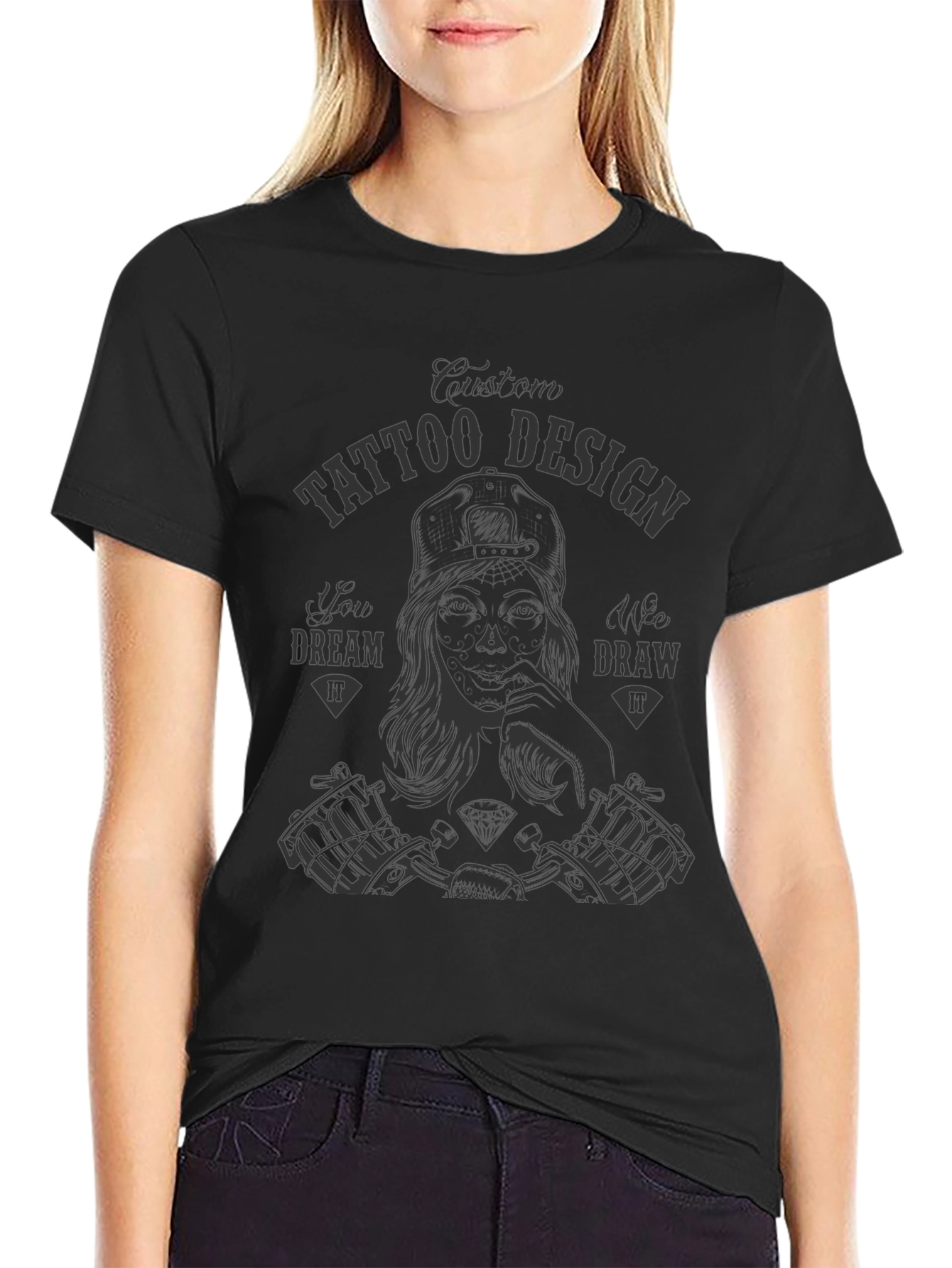 Custom Tattoo Design Graphic Tee