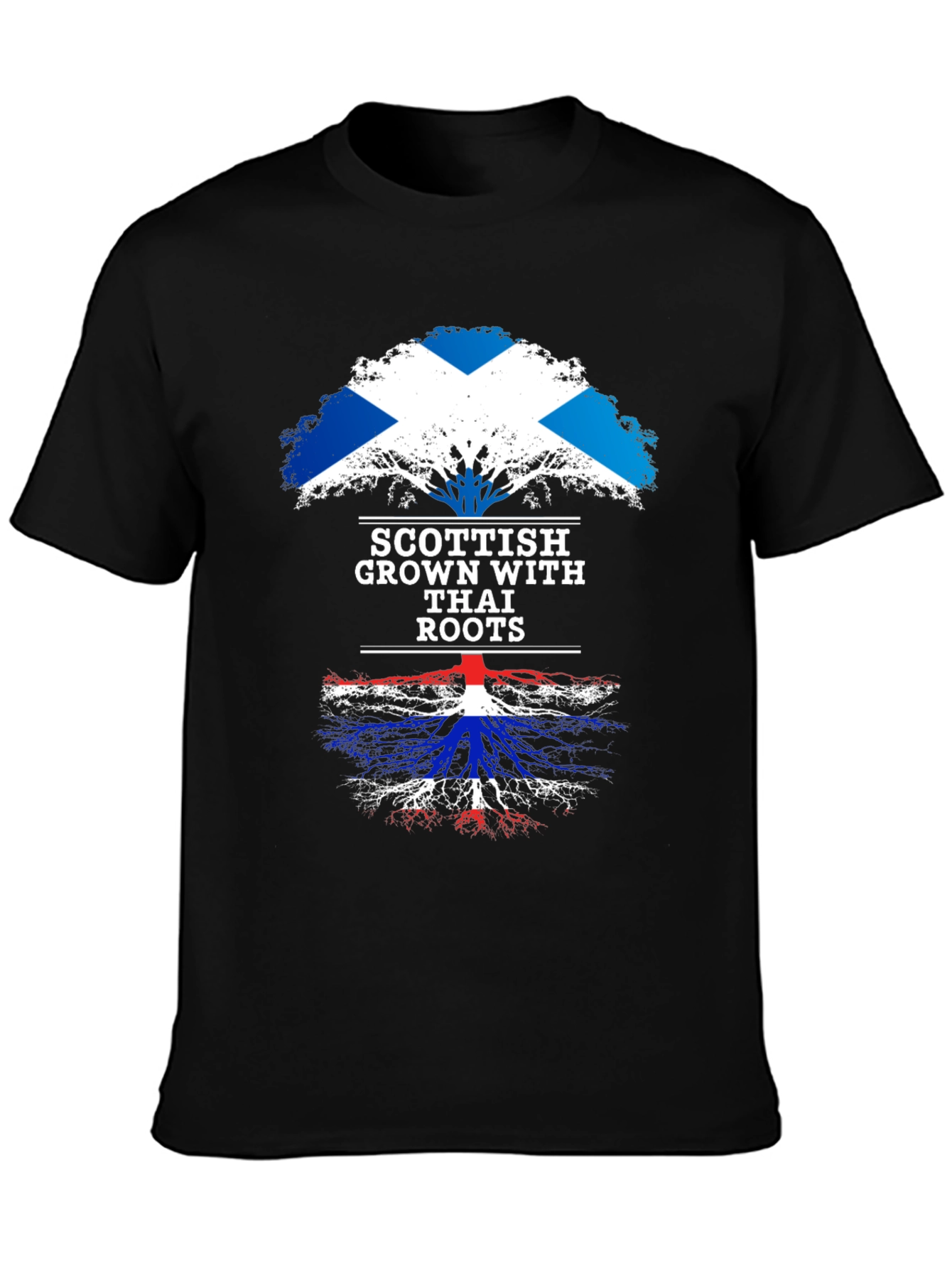 Scottish Grown with Thai Roots T-Shirt