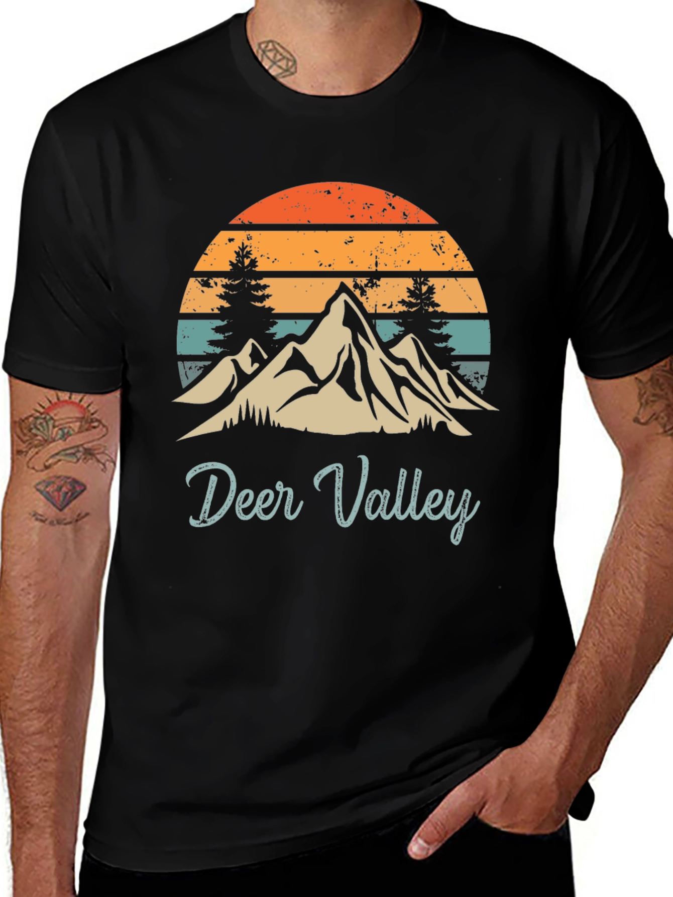 Deer Valley Retro Graphic Tee