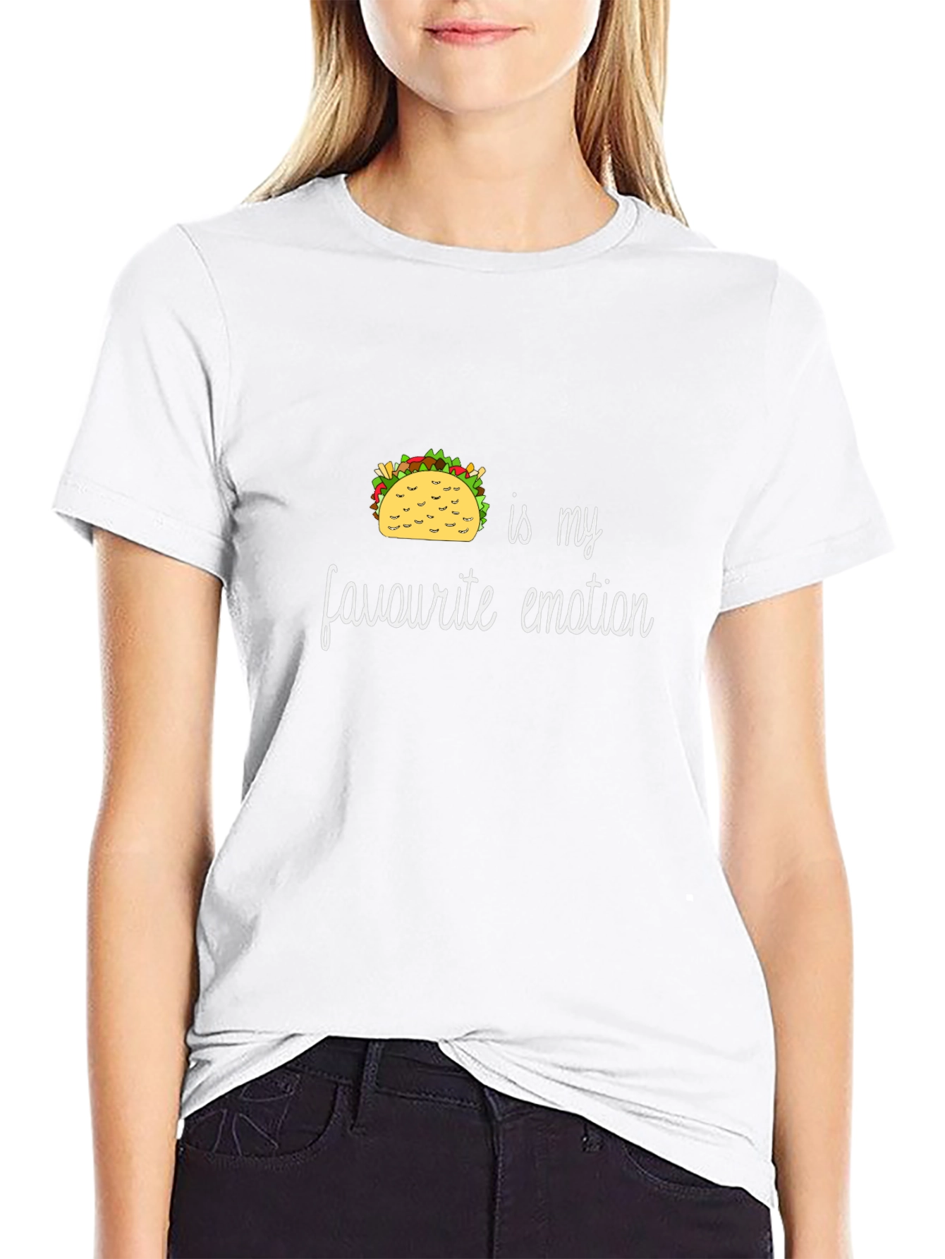 Taco is My Favorite Emotion Graphic T-Shirt