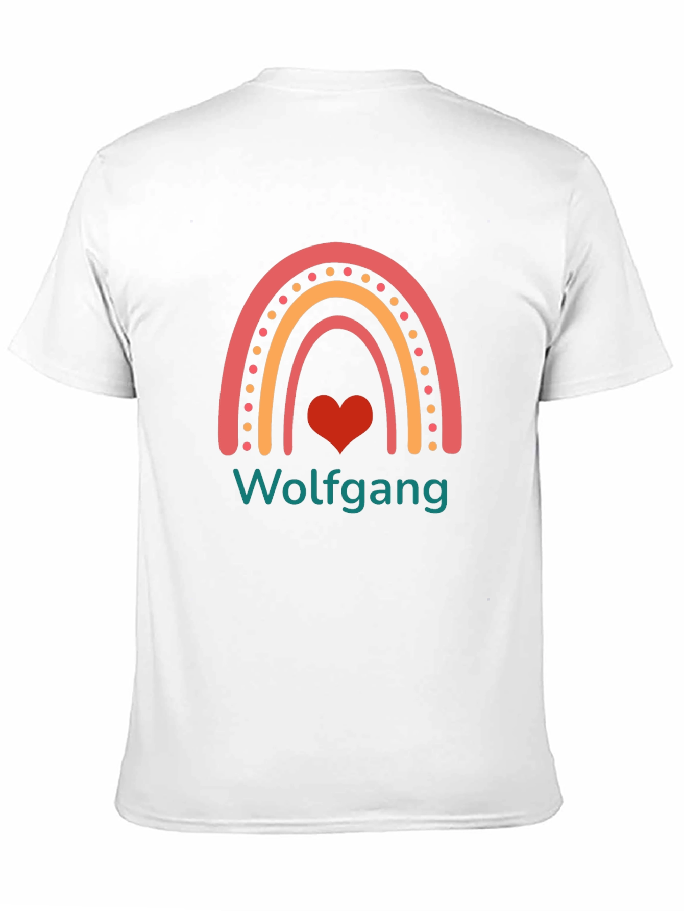 Wolfgang Rainbow Heart T-Shirt