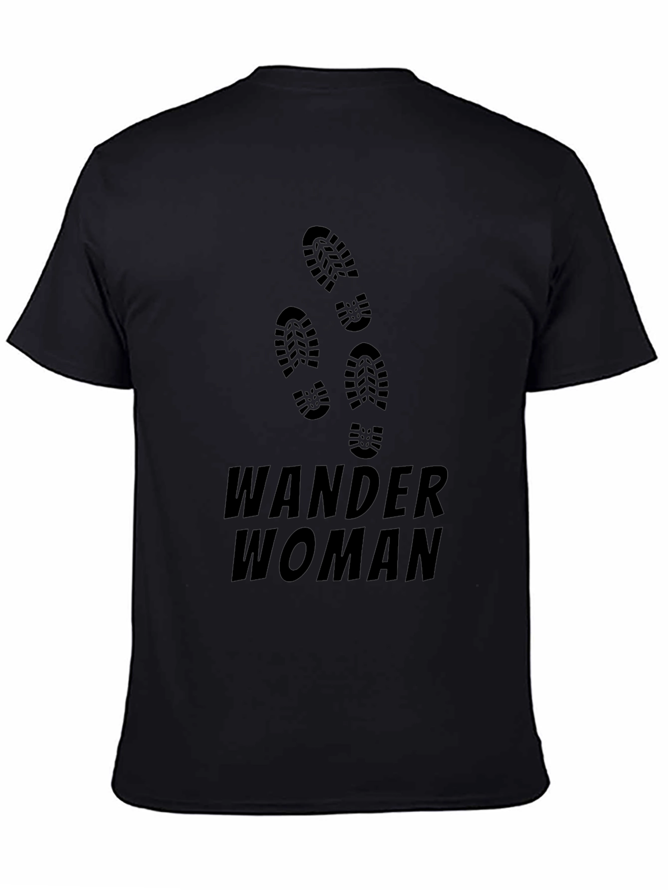 Wander Woman Graphic T-Shirt - Black