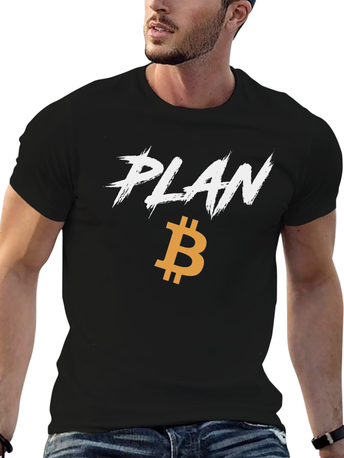 Plan B Bitcoin T-Shirt - Black Crypto Tee