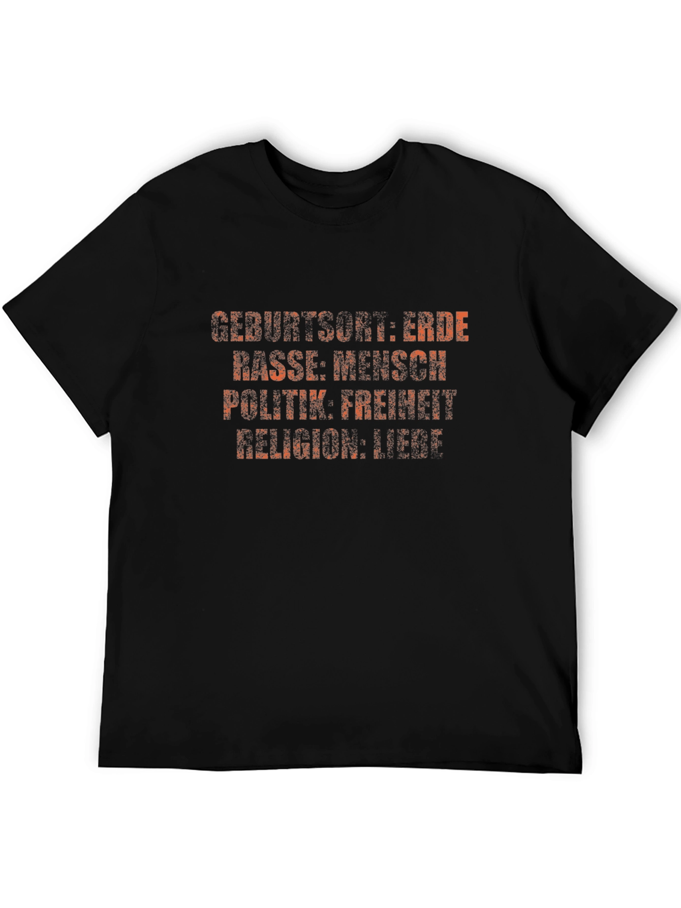 Earth First Black T-Shirt