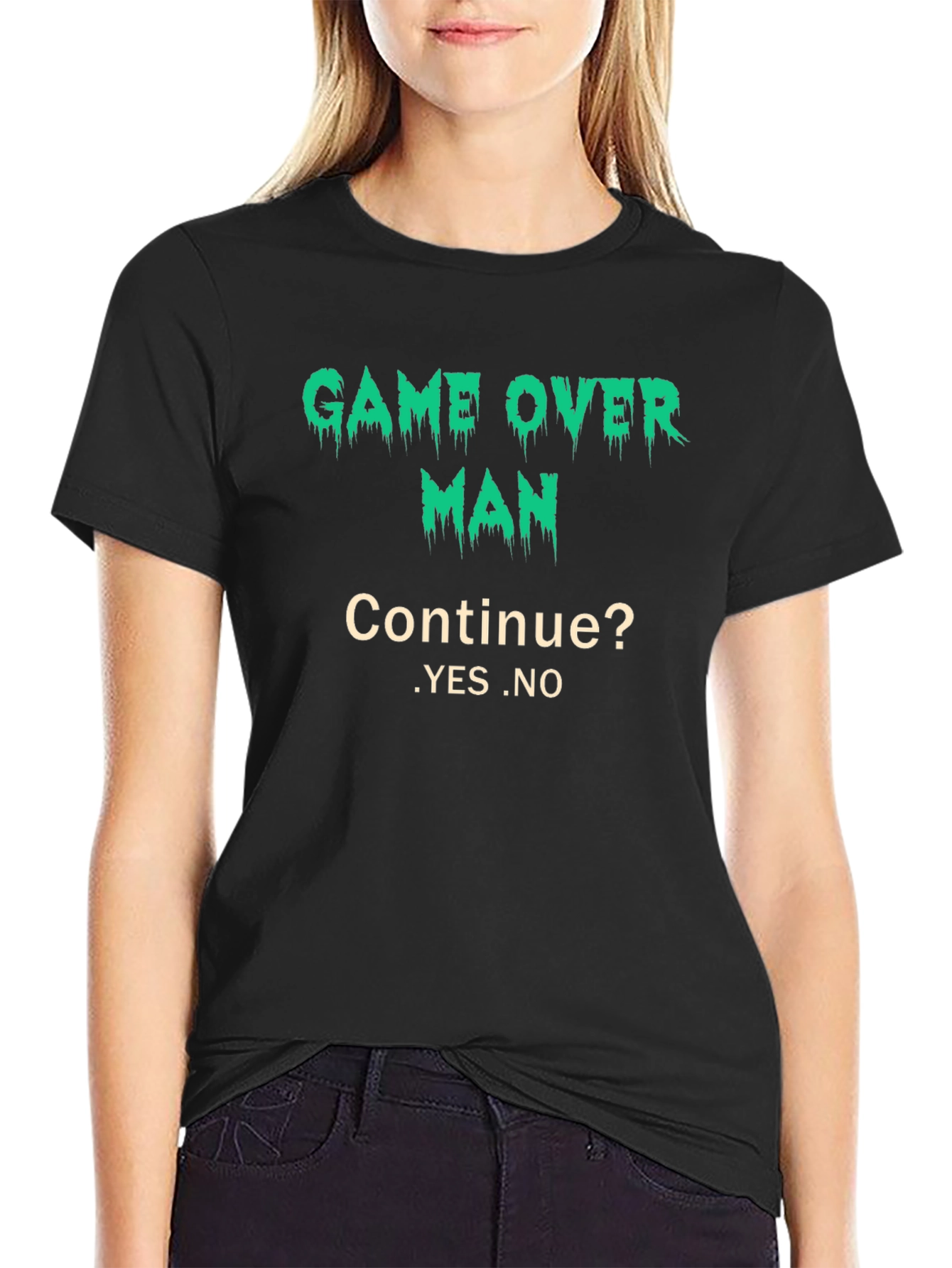 Game Over Man T-Shirt - Gamer Style Tee