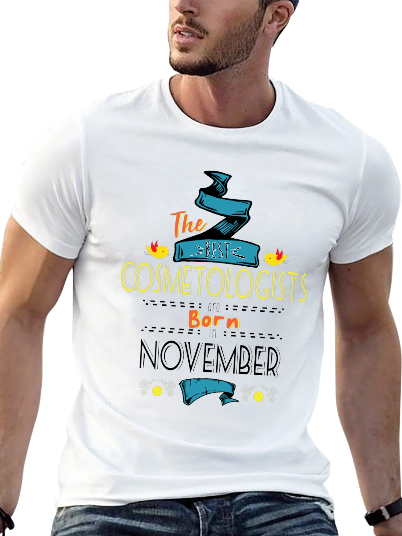 Best Cosmetologists Born In November T-Shirt
