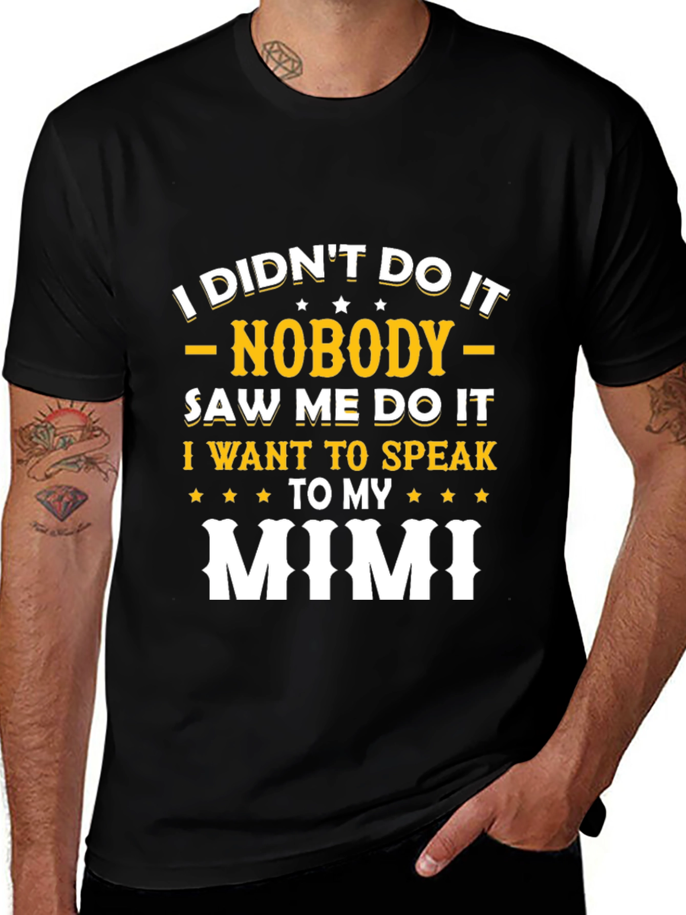 I Didnt Do It Mimi T-Shirt