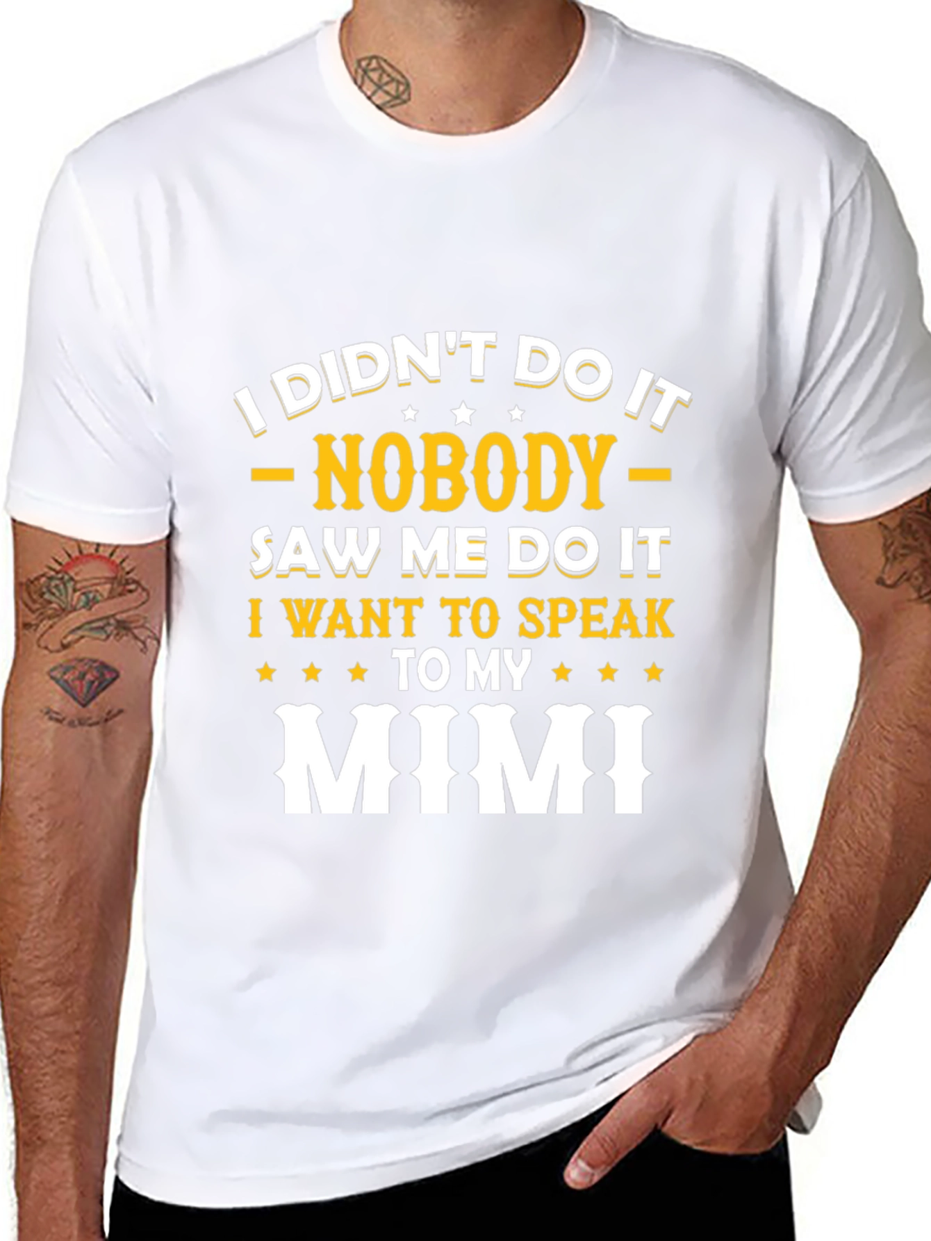 I Didnt Do It Mimi T-Shirt