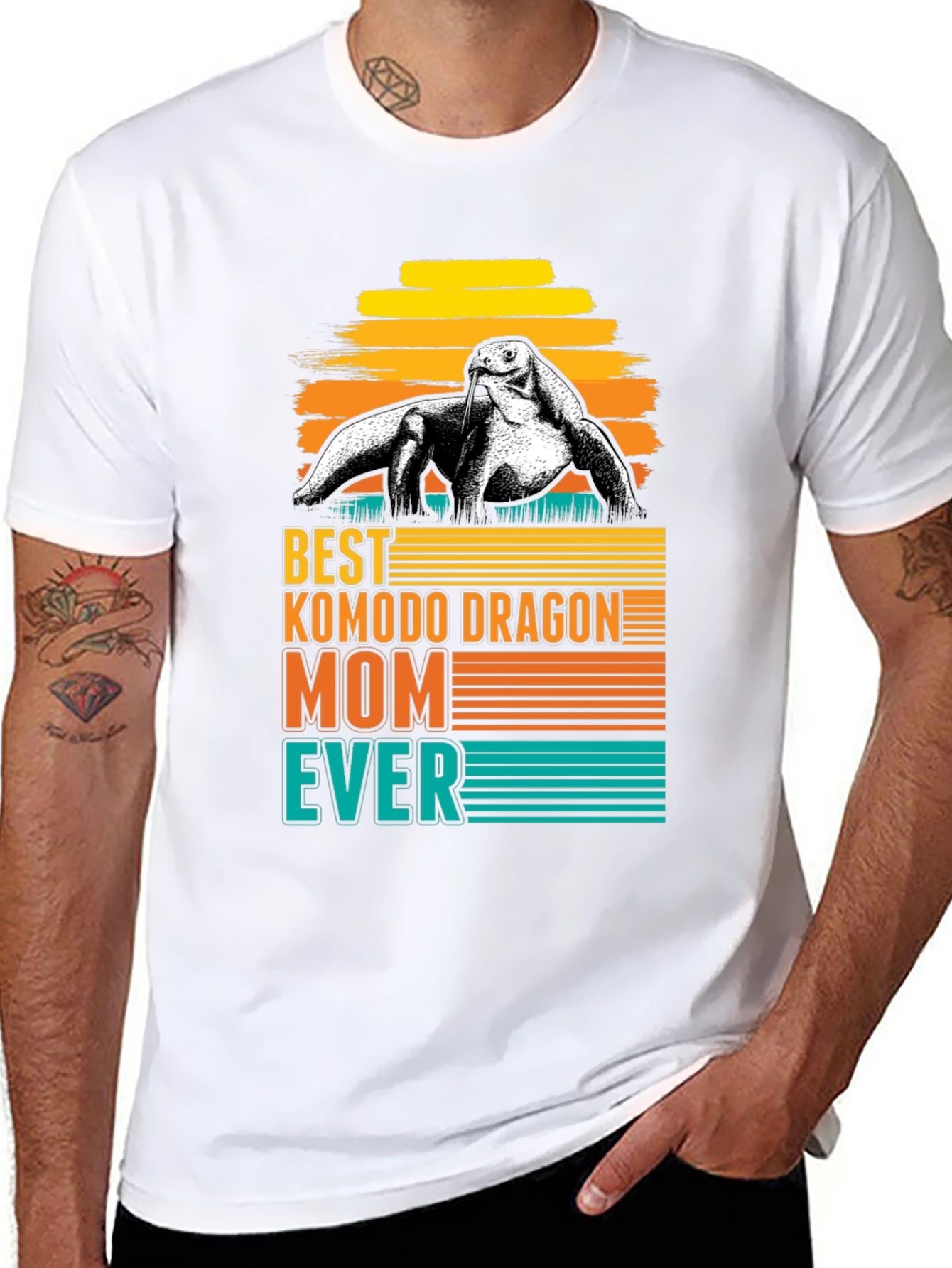 Best Komodo Dragon Mom Ever Graphic T-Shirt