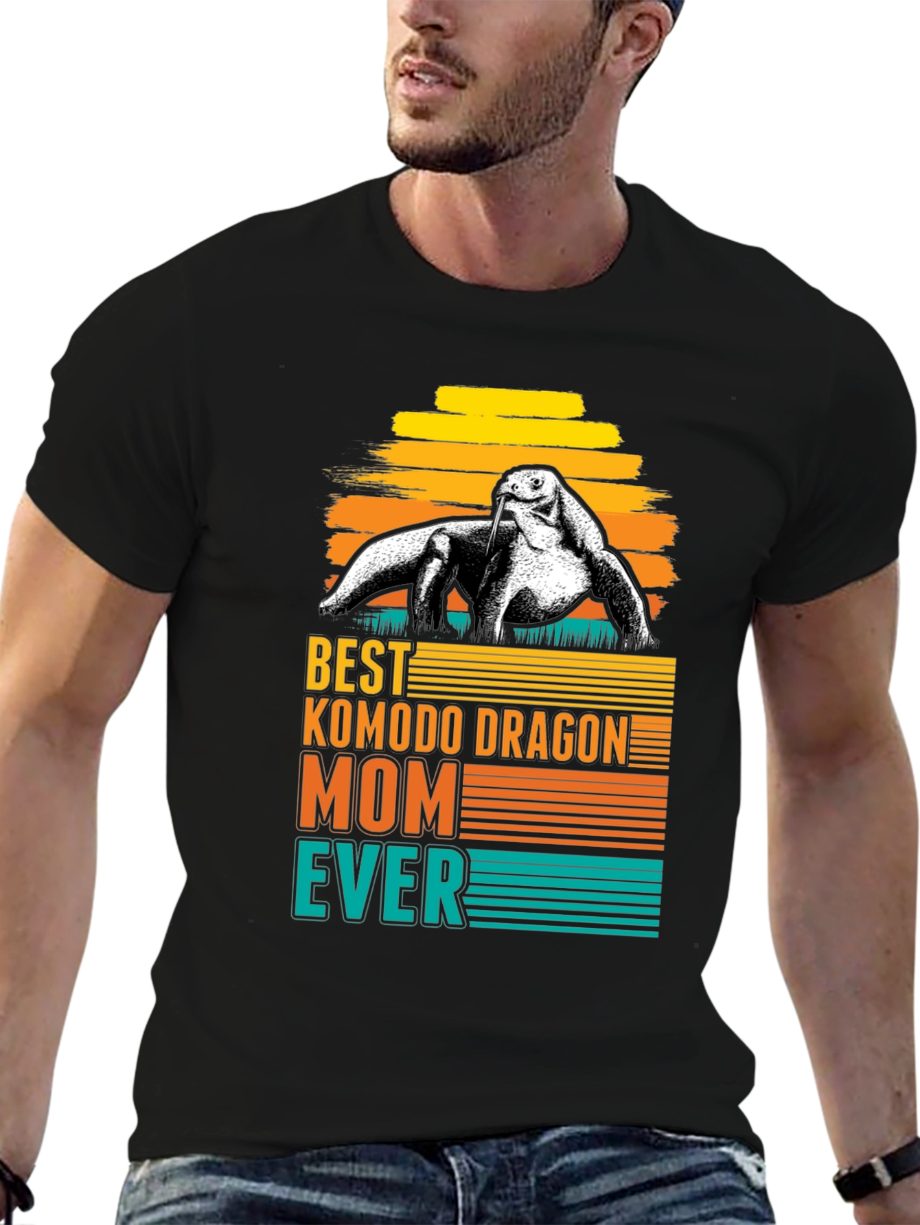 Best Komodo Dragon Mom Ever Graphic T-Shirt
