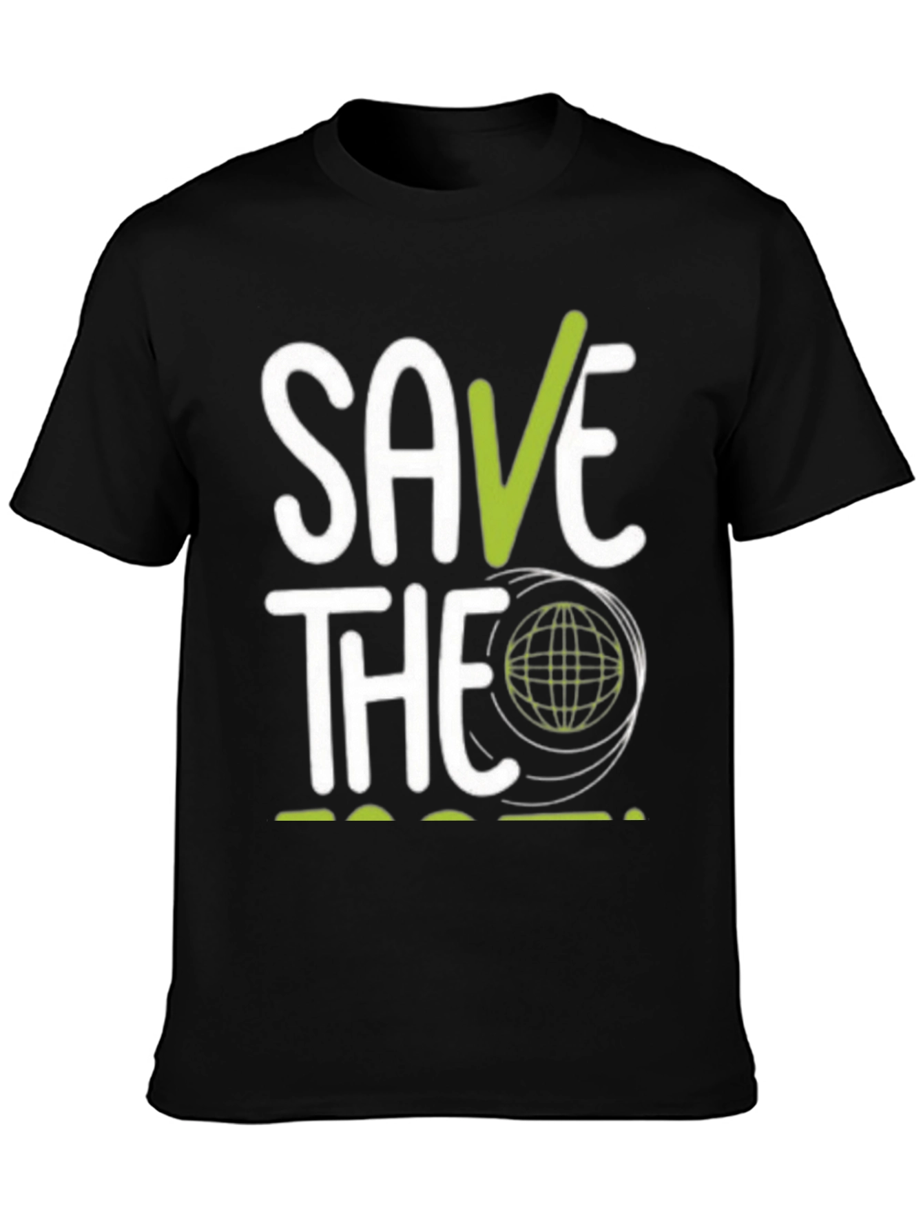 Save the Planet Graphic T-Shirt - Eco-Friendly Design