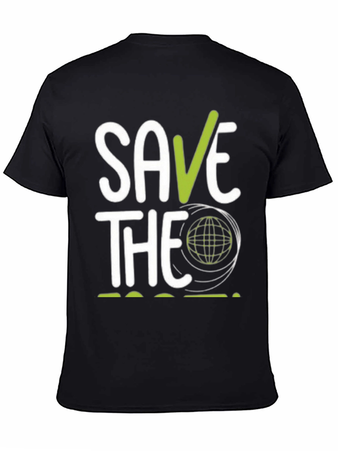 Save the Planet Graphic T-Shirt - Eco-Friendly Design