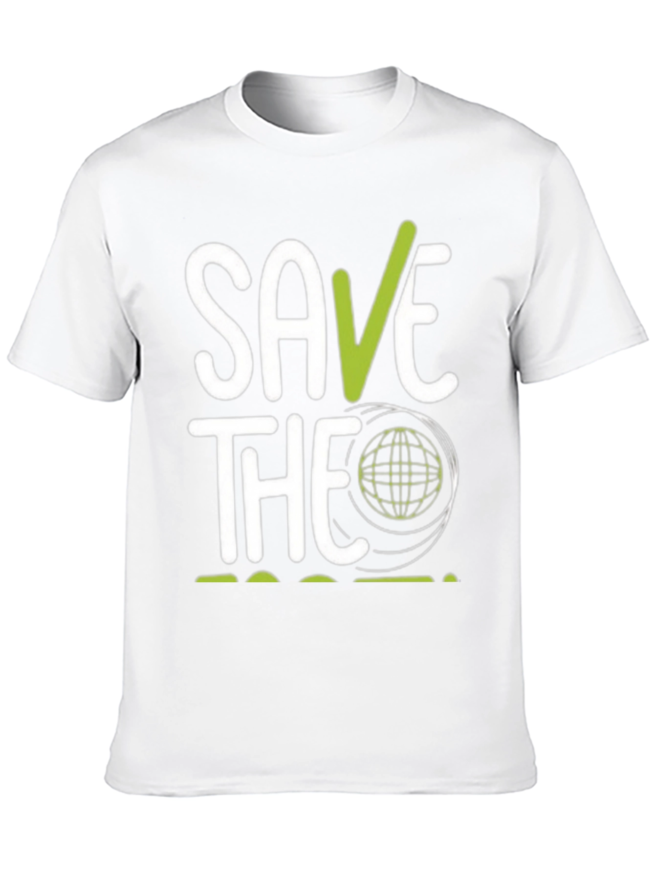 Save the Planet Graphic T-Shirt - Eco-Friendly Design