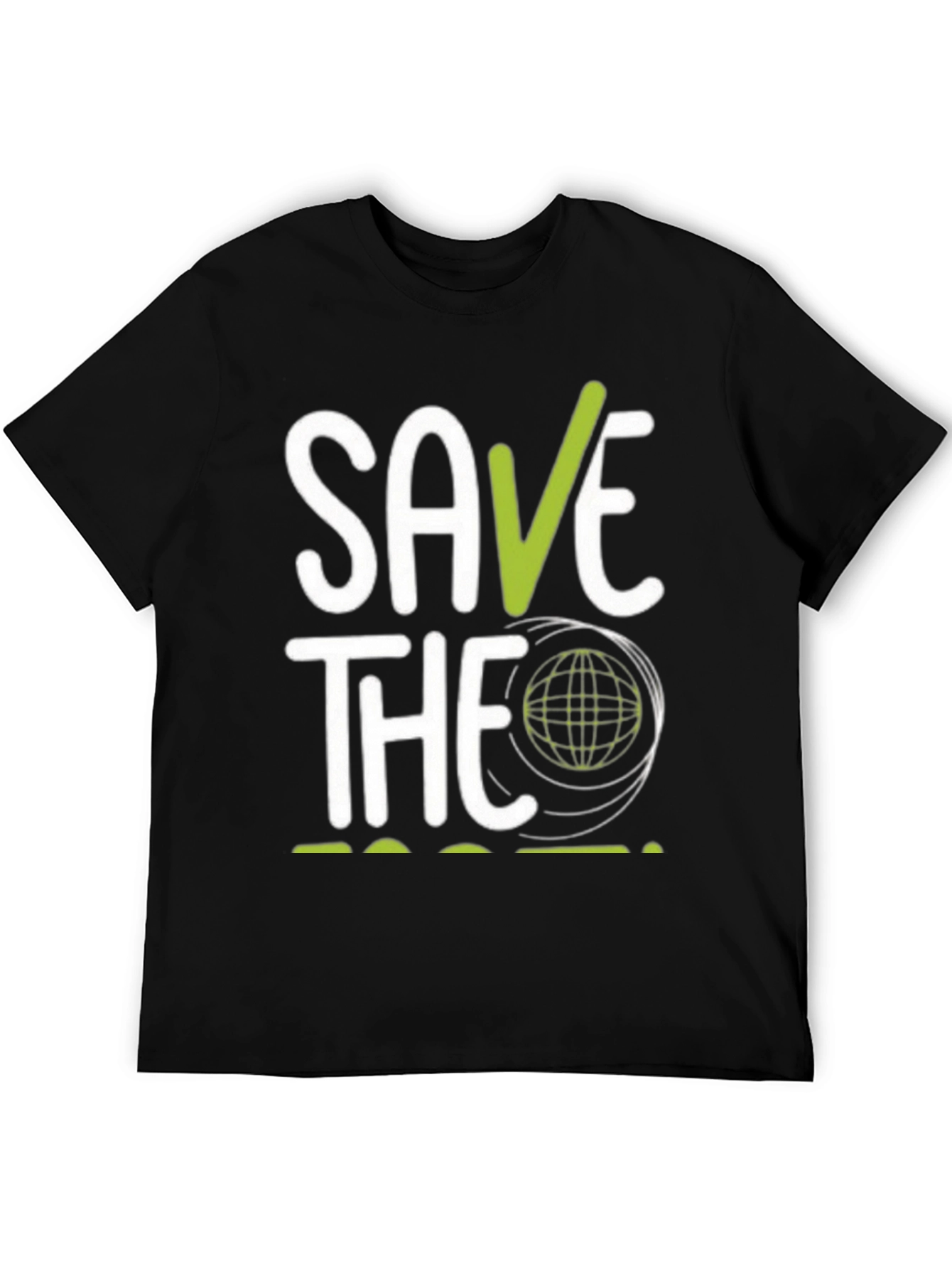 Save the Planet Graphic T-Shirt - Eco-Friendly Design