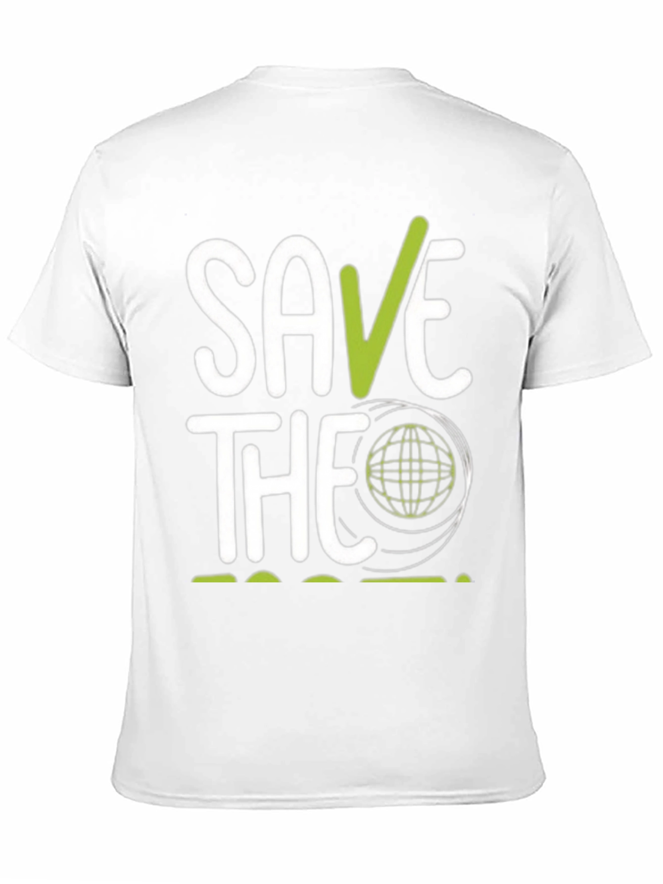 Save the Planet Graphic T-Shirt - Eco-Friendly Design