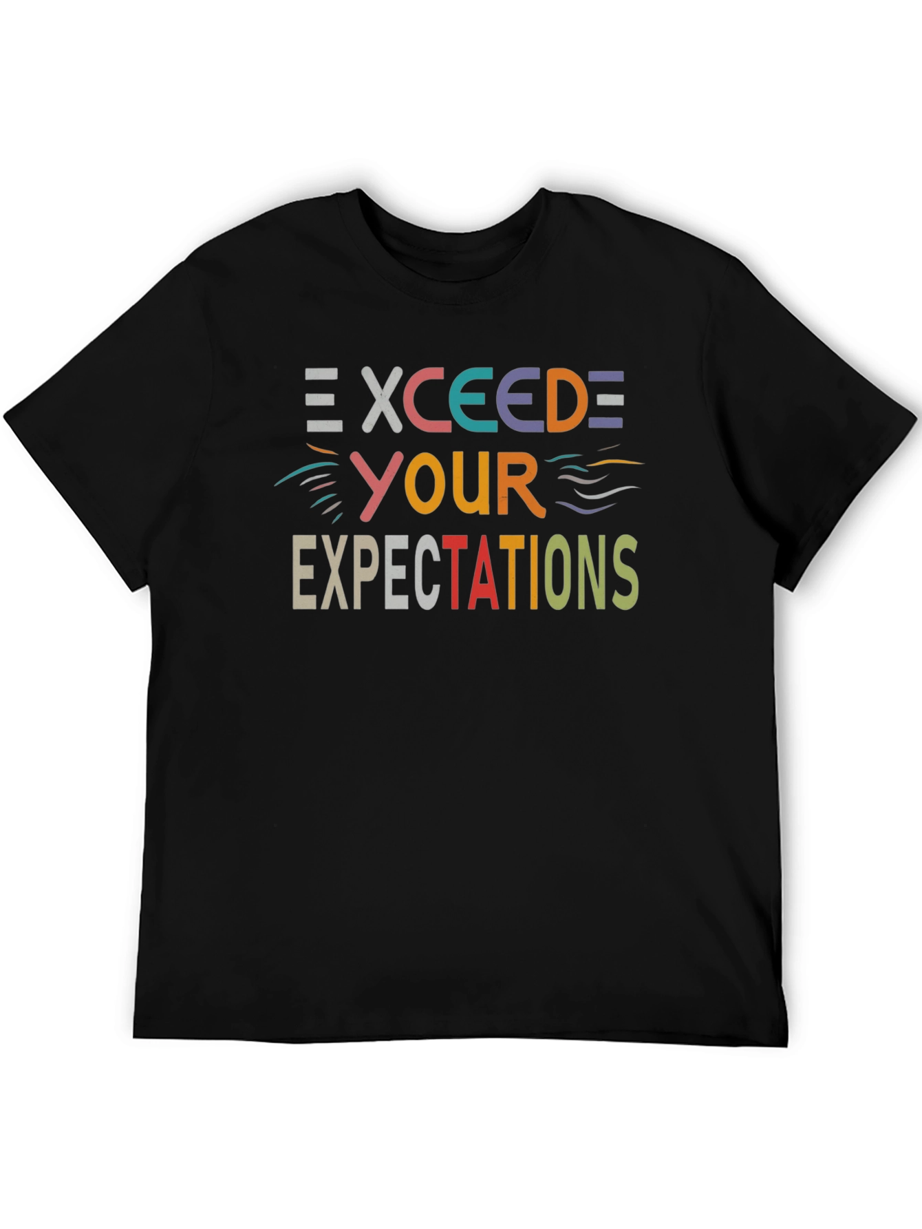 Exceed Expectations Graphic Tee - Casual Comfort