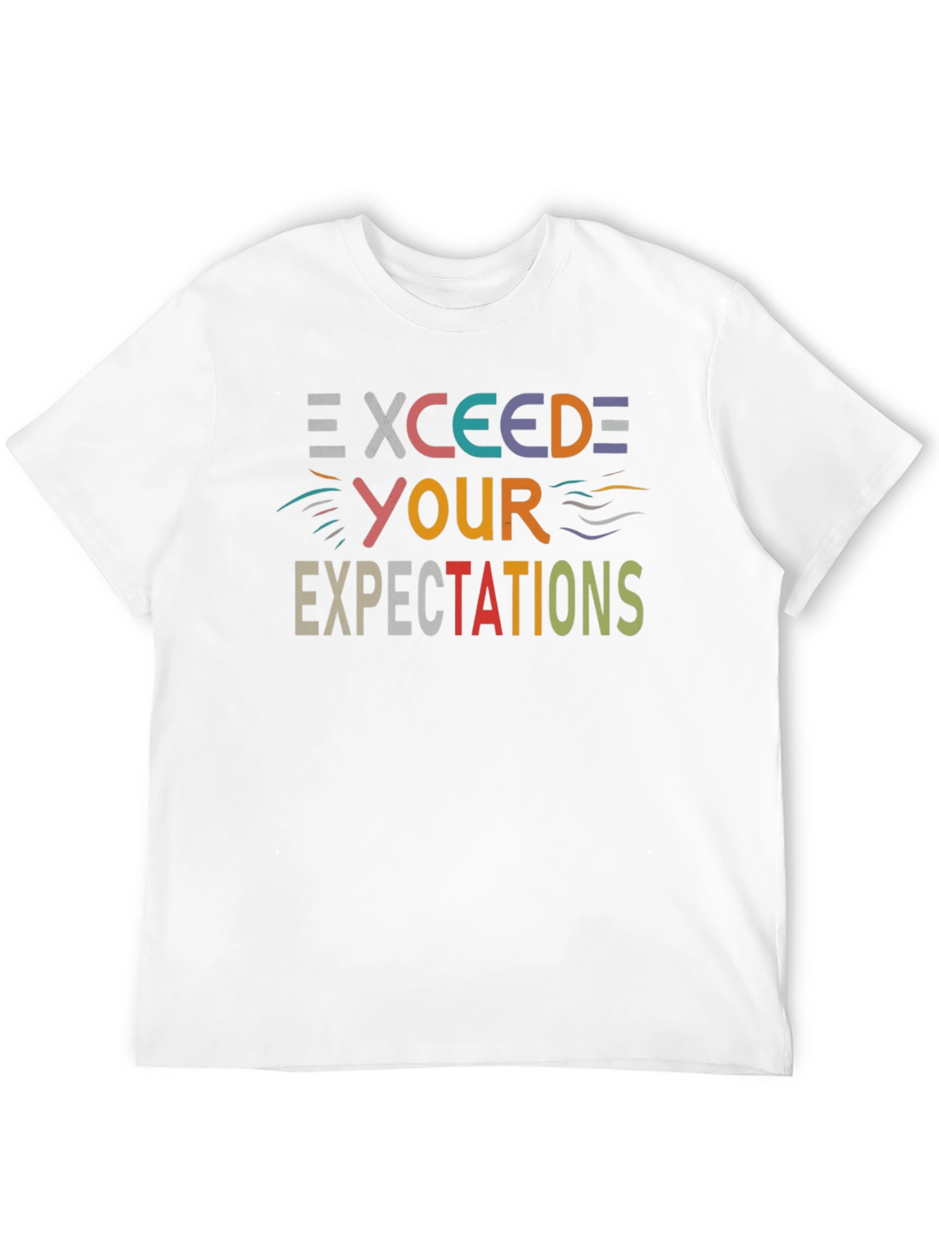 Exceed Expectations Graphic Tee - Casual Comfort