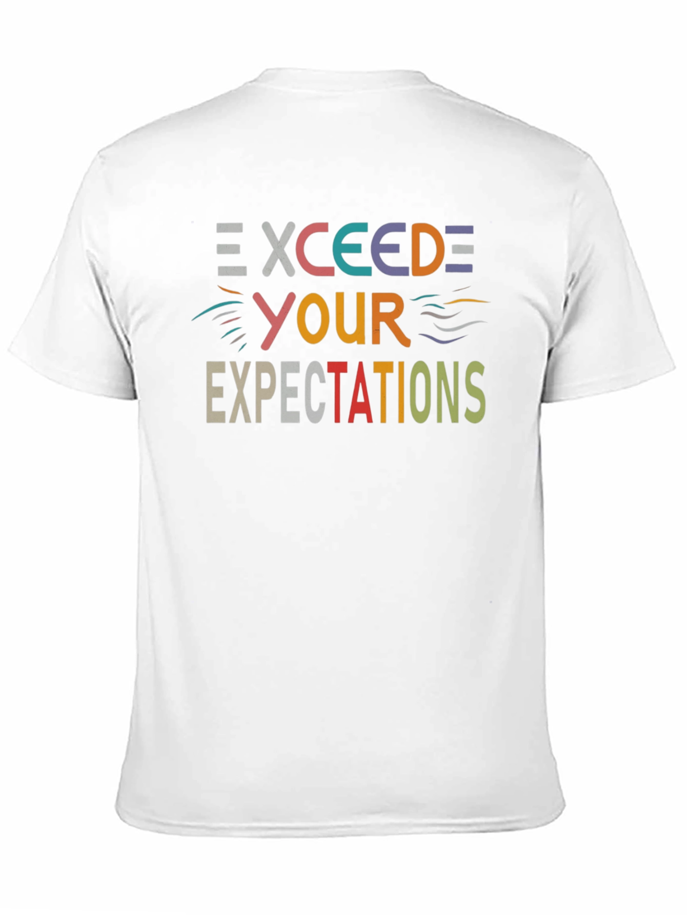 Exceed Expectations Graphic Tee - Casual Comfort
