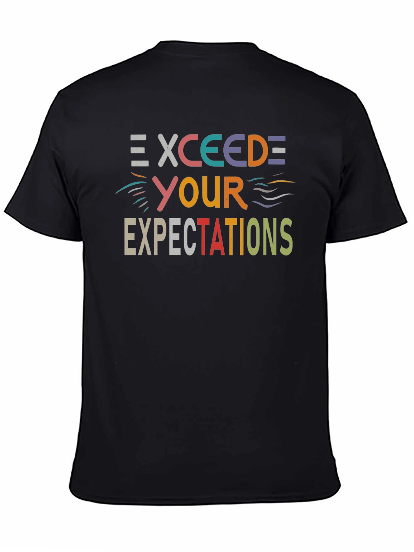 Exceed Expectations Graphic Tee - Casual Comfort