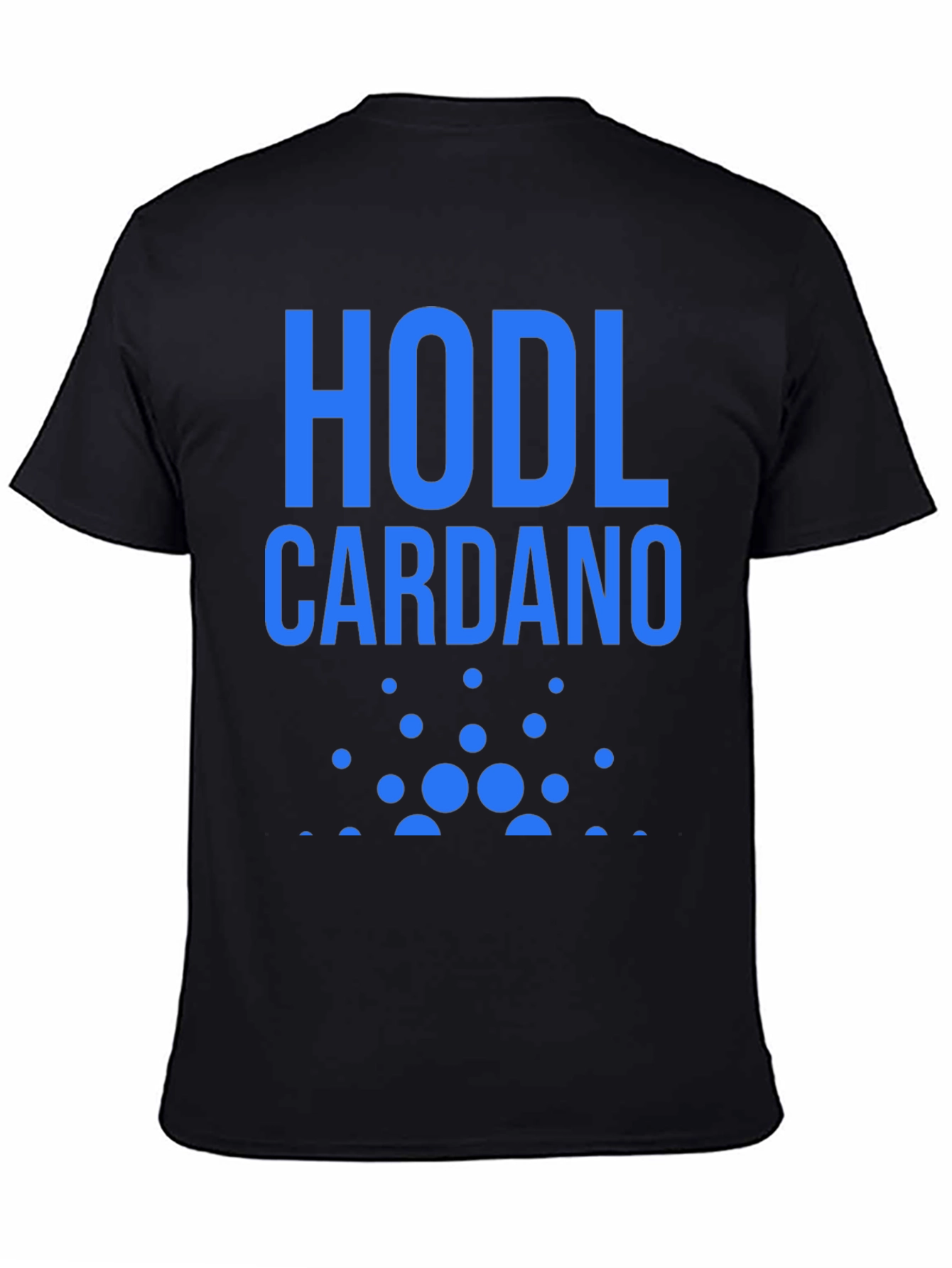 HODL Cardano Crypto T-Shirt - Black
